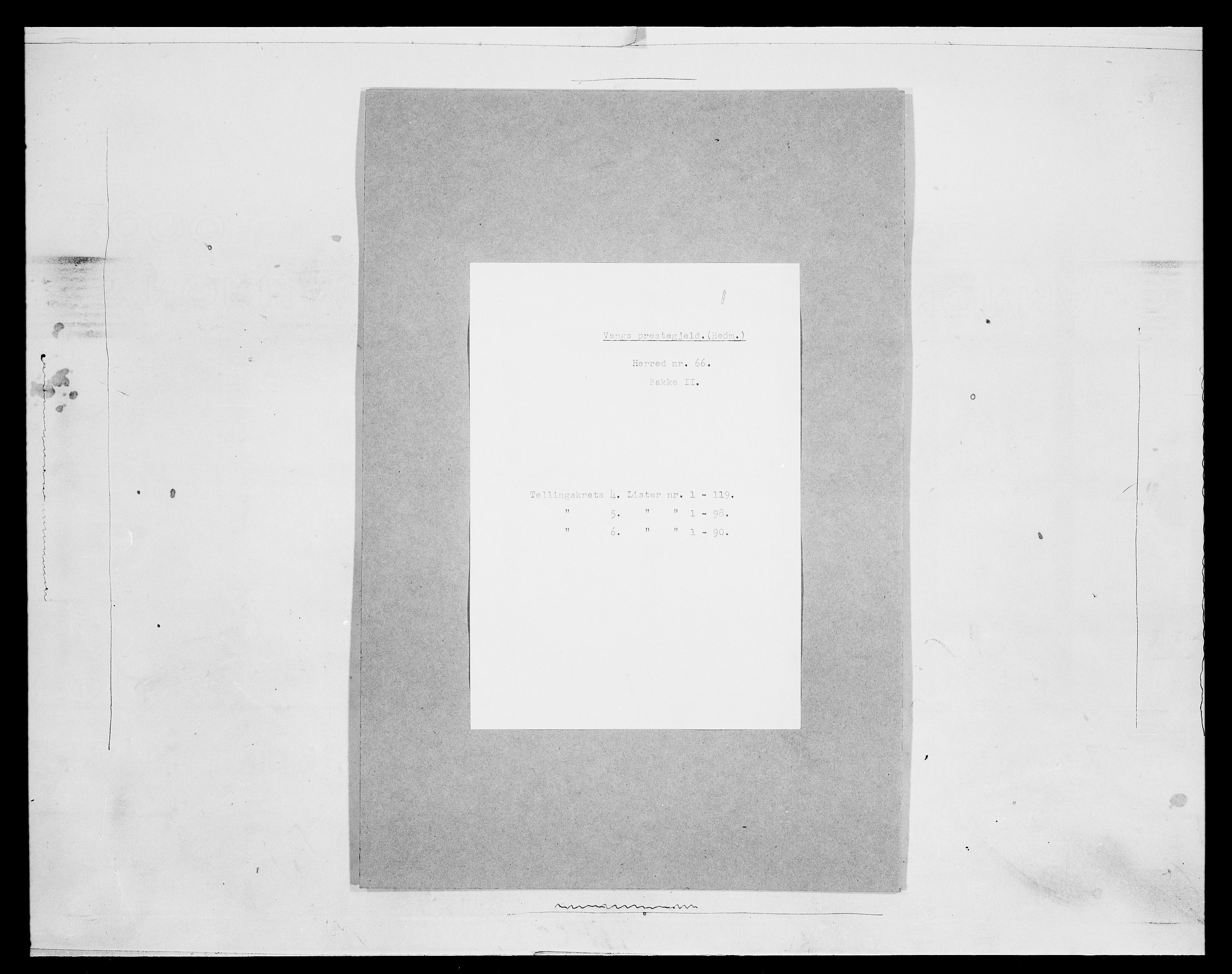 SAH, 1875 census for 0414L Vang/Vang og Furnes, 1875, p. 838