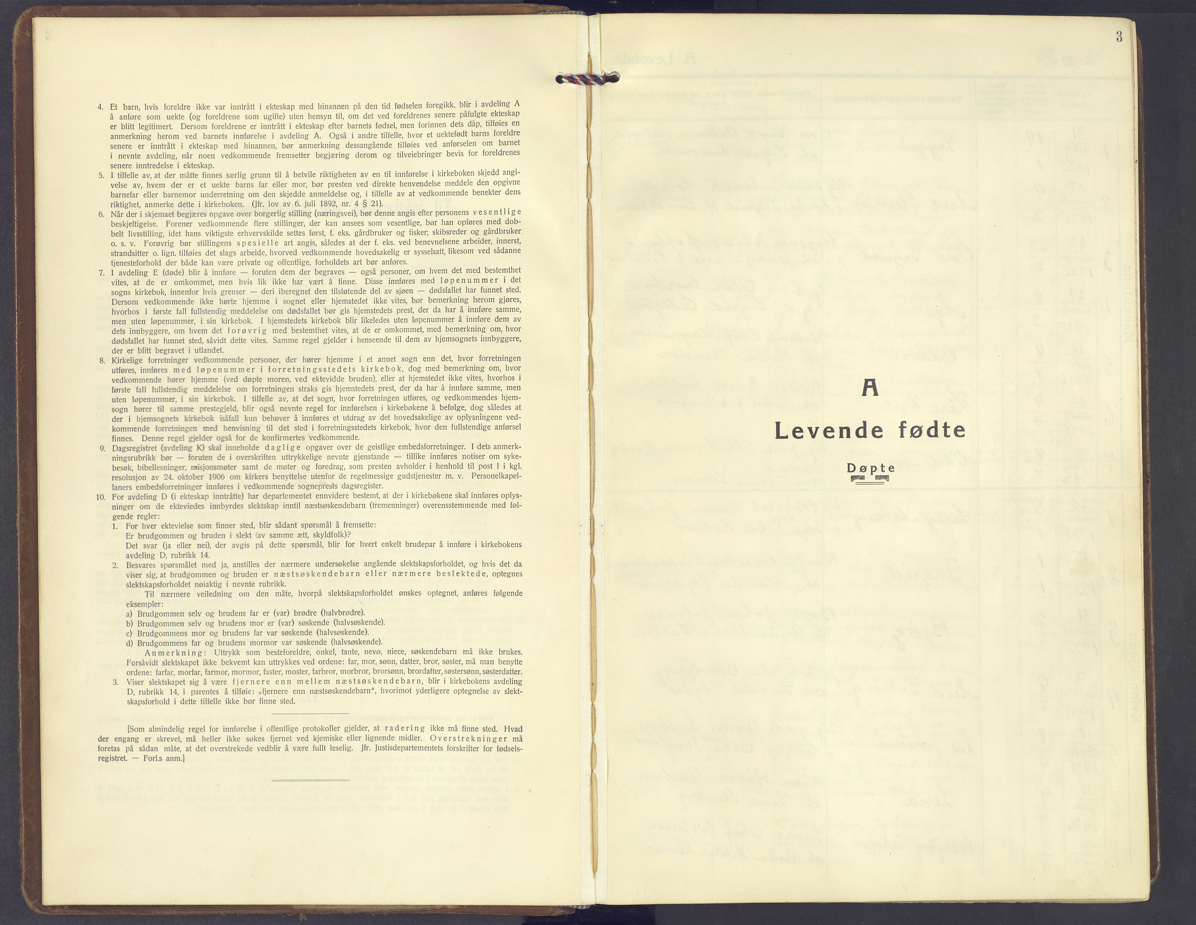 Romedal prestekontor, SAH/PREST-004/K/L0014: Parish register (official) no. 14, 1936-1949, p. 3