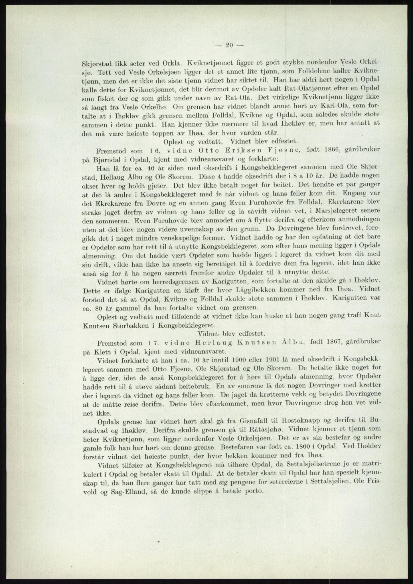 Høyfjellskommisjonen, AV/RA-S-1546/X/Xa/L0001: Nr. 1-33, 1909-1953, p. 3624