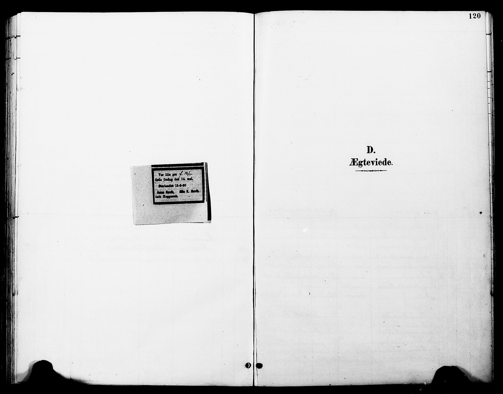 Ministerialprotokoller, klokkerbøker og fødselsregistre - Møre og Romsdal, SAT/A-1454/585/L0973: Parish register (copy) no. 585C01, 1893-1930, p. 120