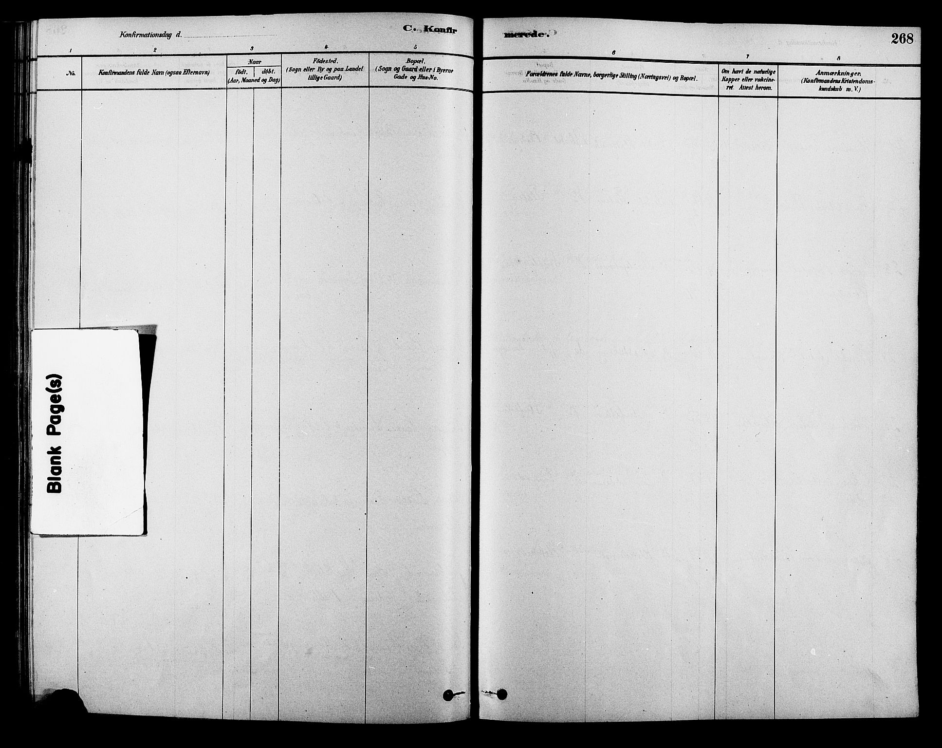 Alvdal prestekontor, AV/SAH-PREST-060/H/Ha/Hab/L0003: Parish register (copy) no. 3, 1878-1907, p. 268