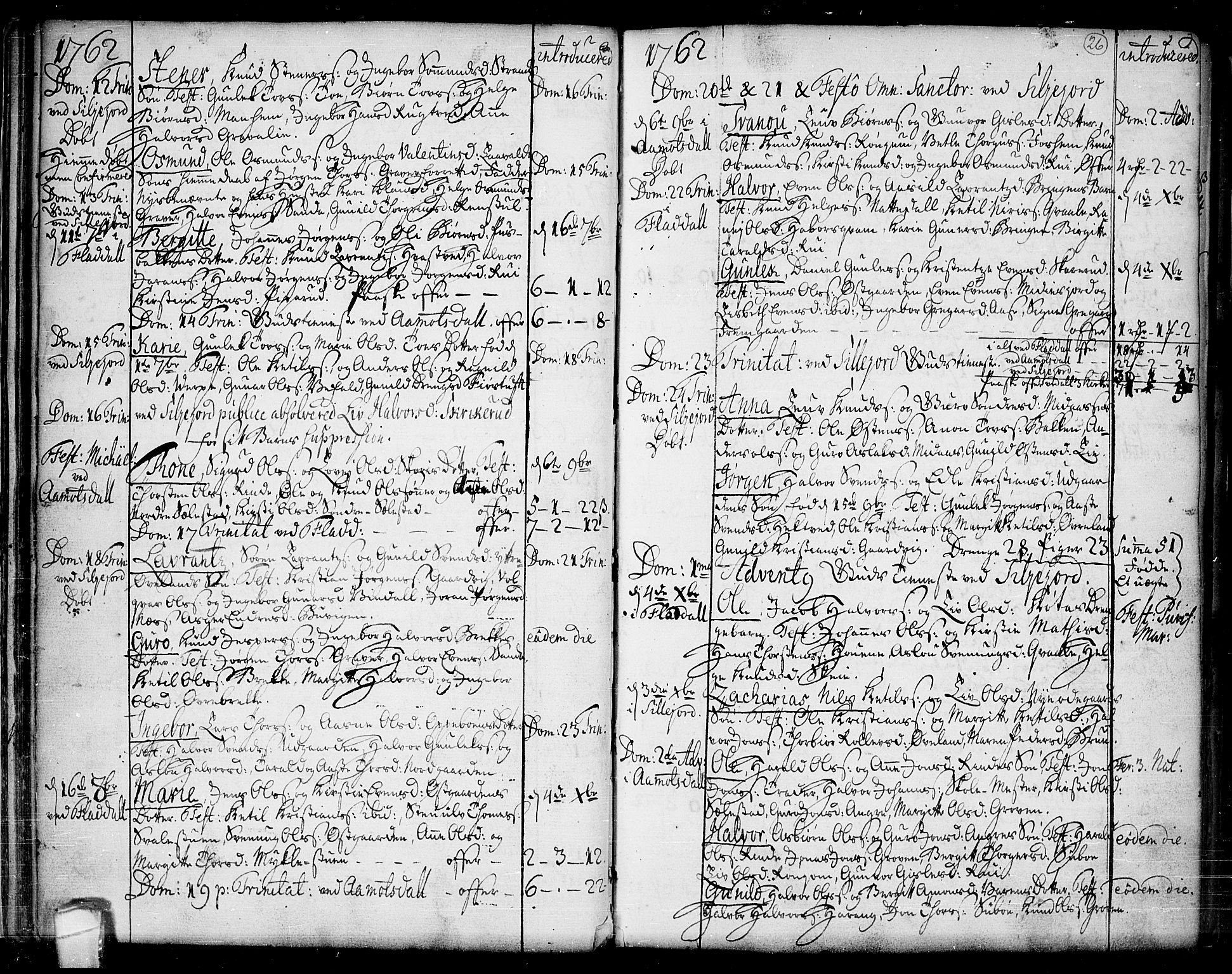 Seljord kirkebøker, SAKO/A-20/F/Fa/L0007: Parish register (official) no. I 7, 1755-1800, p. 26