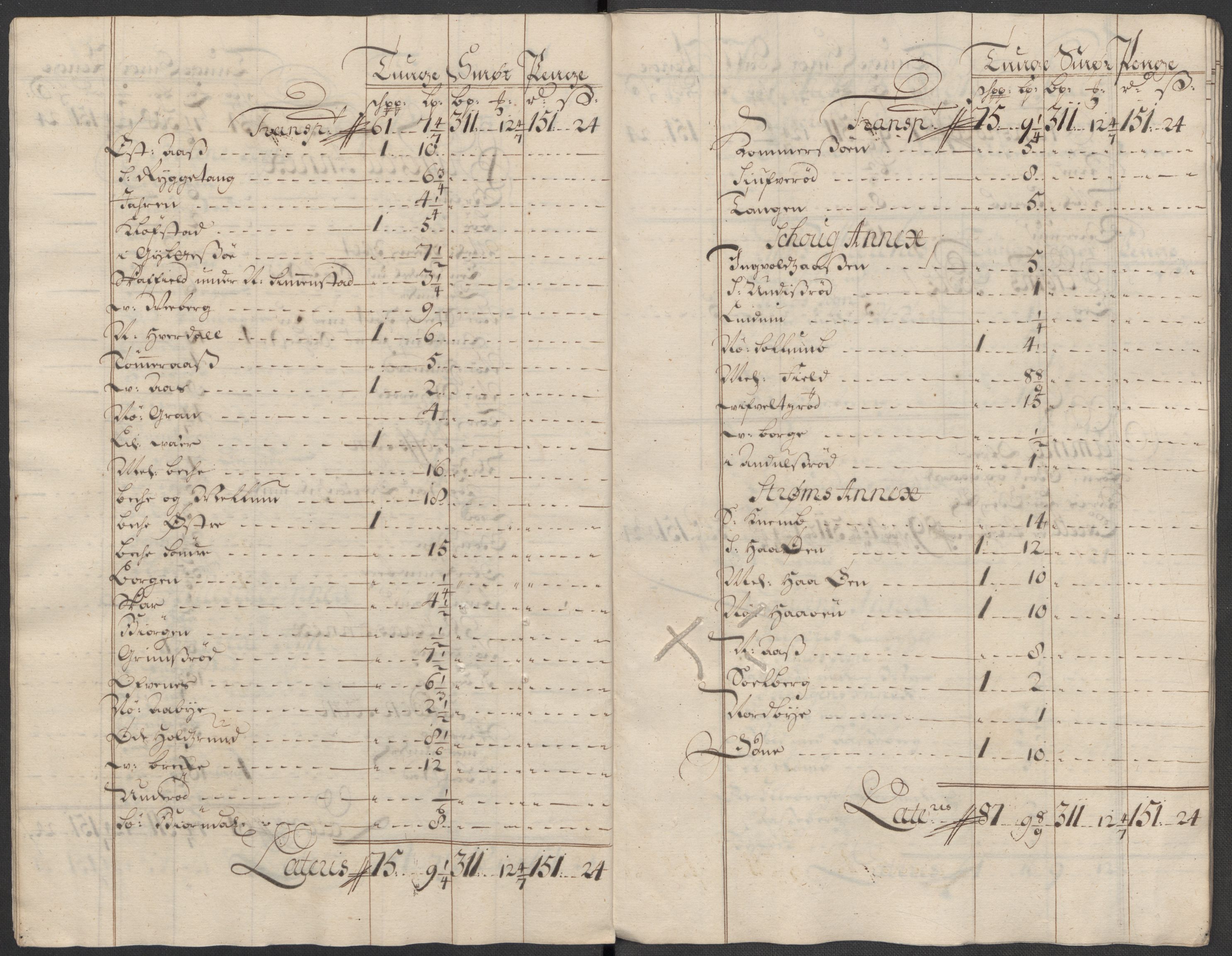 Rentekammeret inntil 1814, Reviderte regnskaper, Fogderegnskap, AV/RA-EA-4092/R32/L1879: Fogderegnskap Jarlsberg grevskap, 1714-1715, p. 177