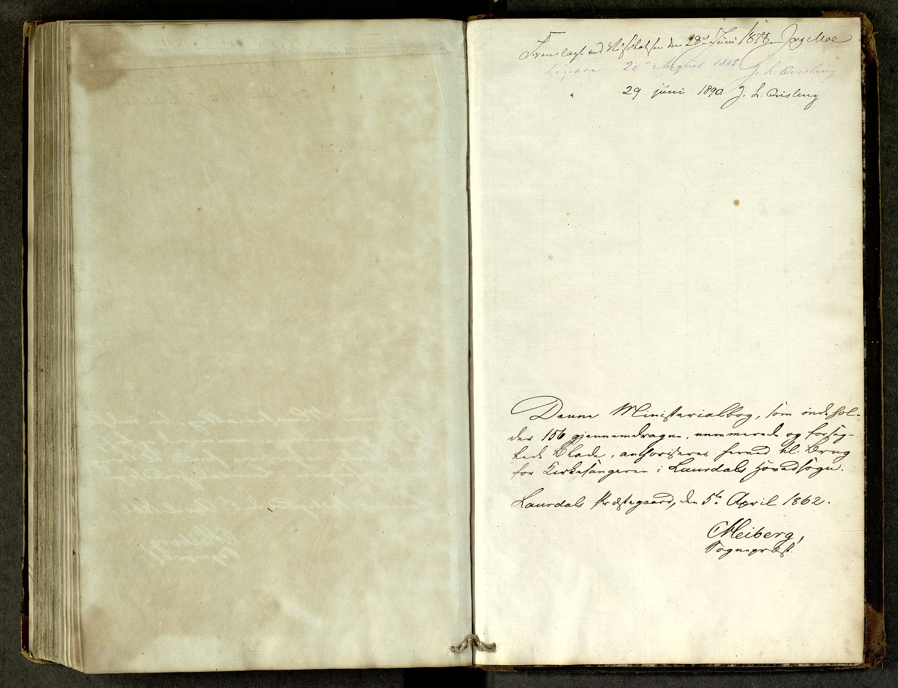 Lårdal kirkebøker, AV/SAKO-A-284/G/Ga/L0002: Parish register (copy) no. I 2, 1861-1890