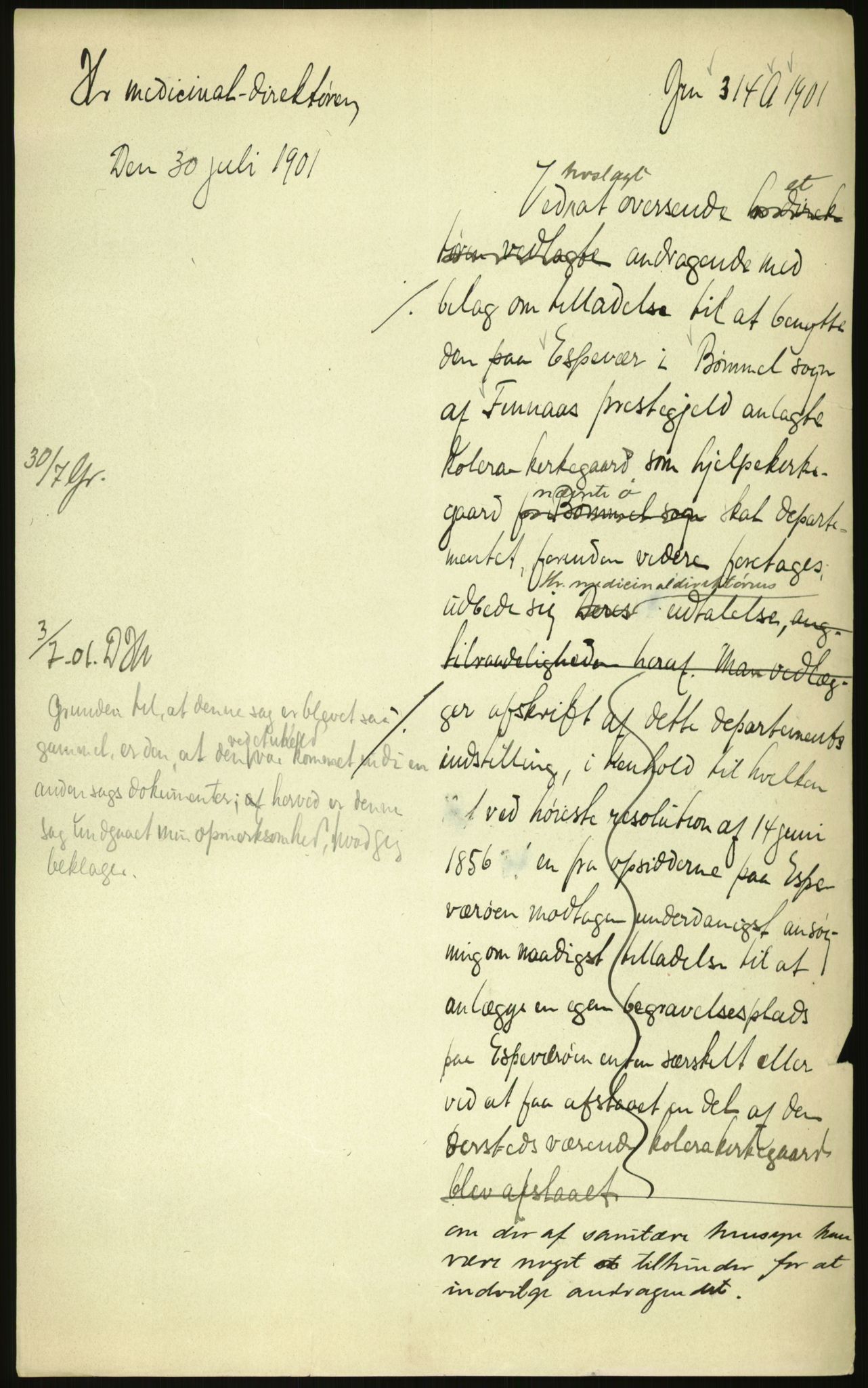 Kirke- og undervisningsdepartementet, Kontoret  for kirke og geistlighet A, AV/RA-S-1007/F/Fb/L0024: Finnås (gml. Føyen) - Fiskum se Eiker, 1838-1961, p. 770