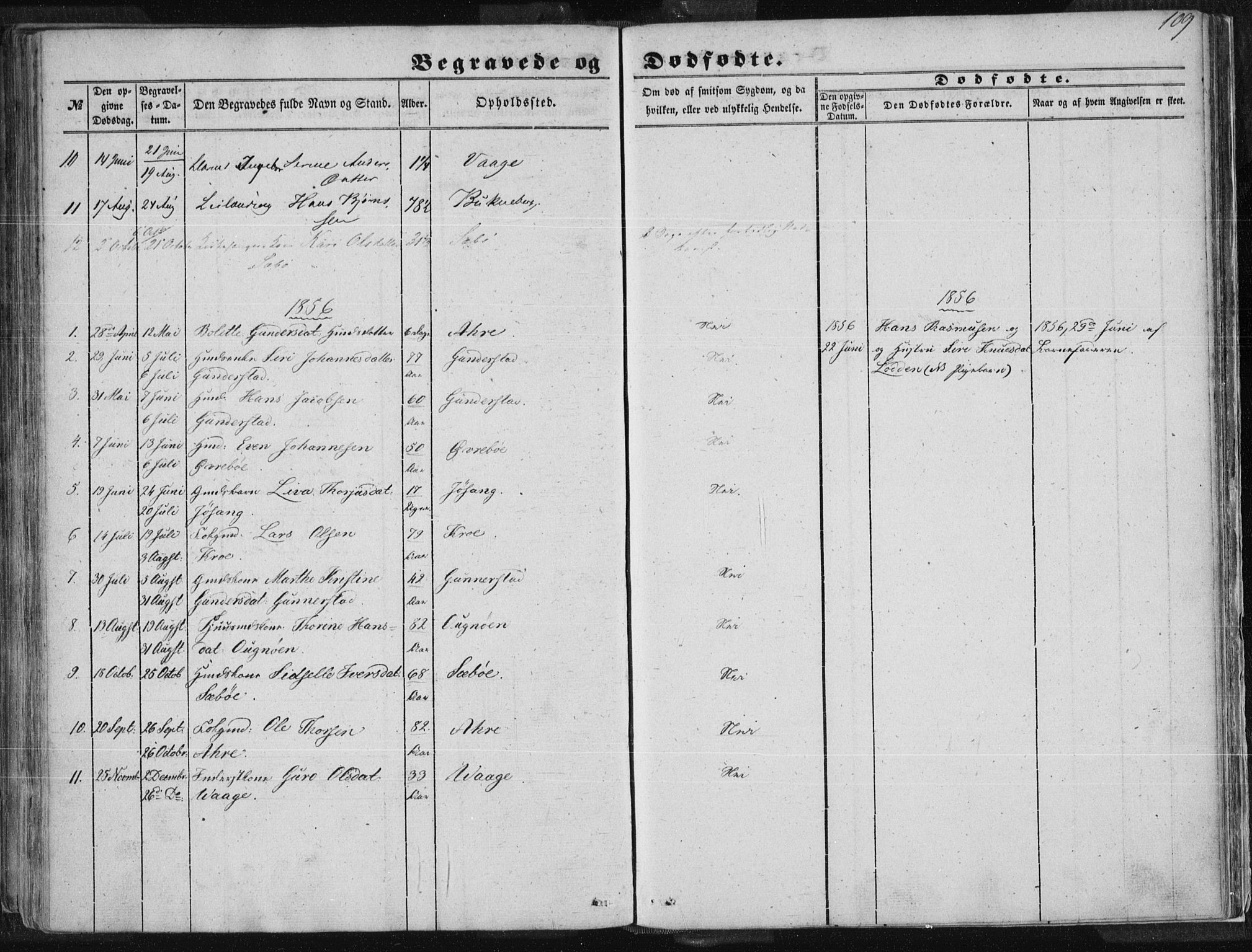 Tysvær sokneprestkontor, AV/SAST-A -101864/H/Ha/Haa/L0002: Parish register (official) no. A 2, 1847-1856, p. 109