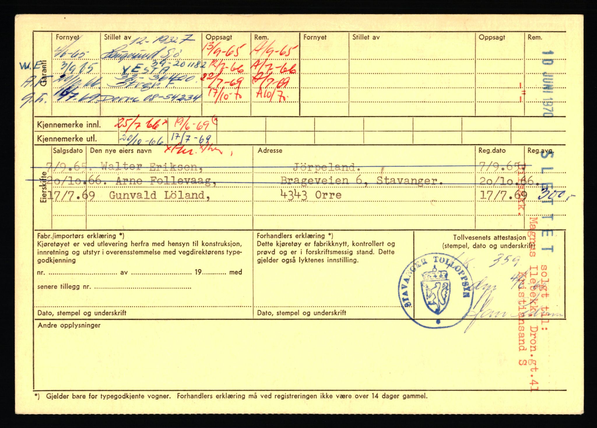 Stavanger trafikkstasjon, AV/SAST-A-101942/0/F/L0072: L-82200 - L-84099, 1930-1971, p. 1894