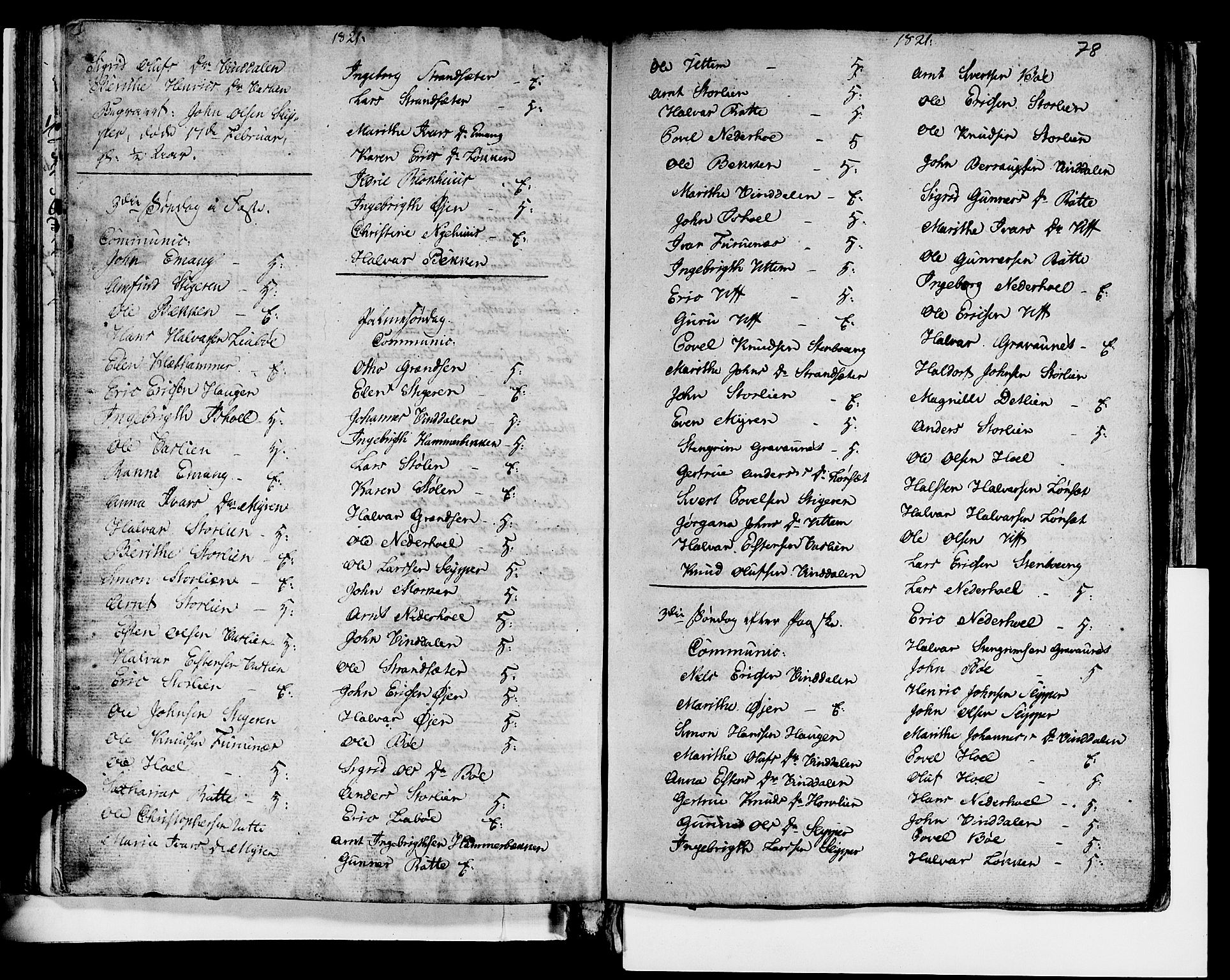 Ministerialprotokoller, klokkerbøker og fødselsregistre - Sør-Trøndelag, SAT/A-1456/679/L0921: Parish register (copy) no. 679C01, 1792-1840, p. 78