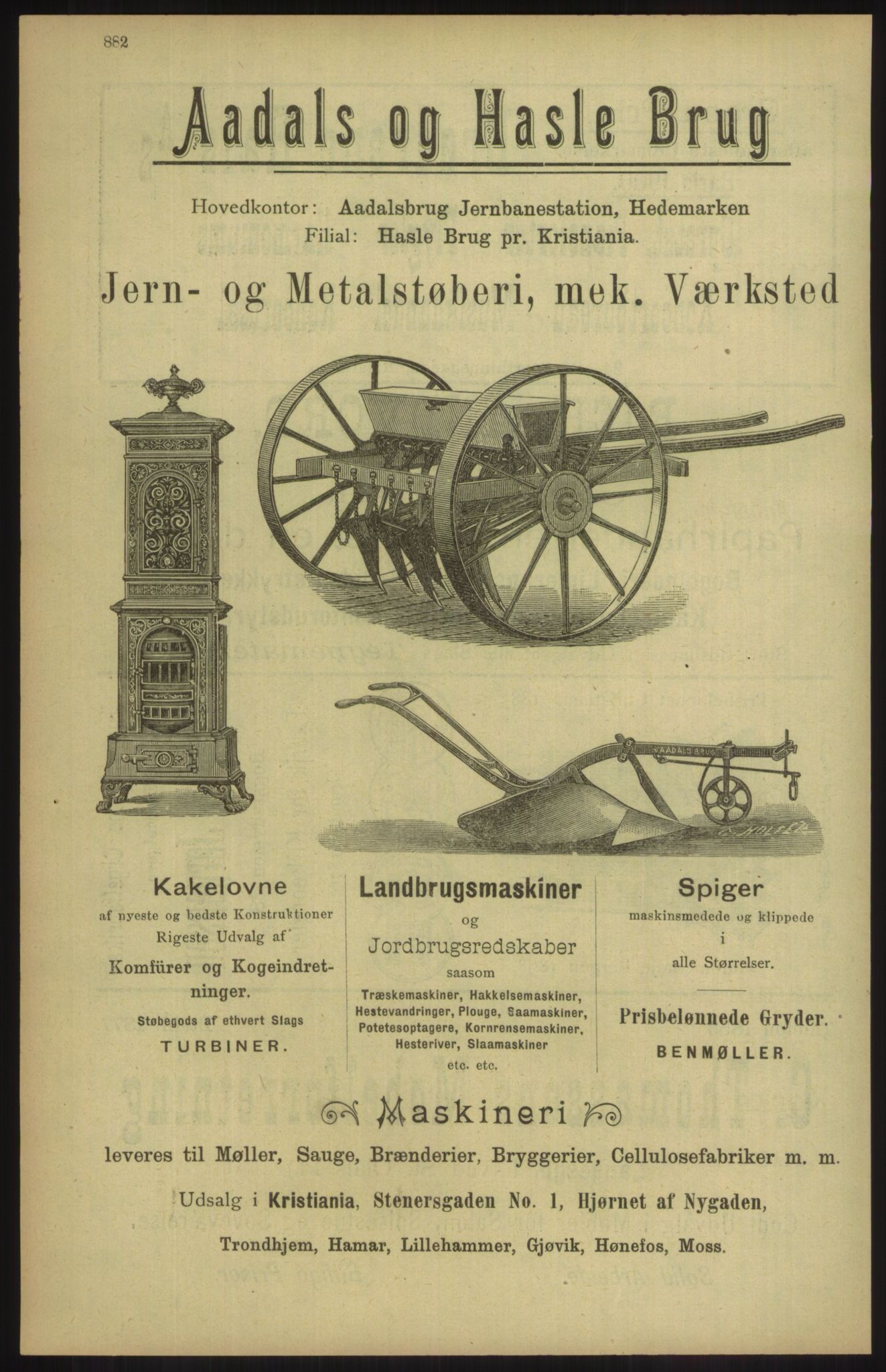 Kristiania/Oslo adressebok, PUBL/-, 1904, p. 882