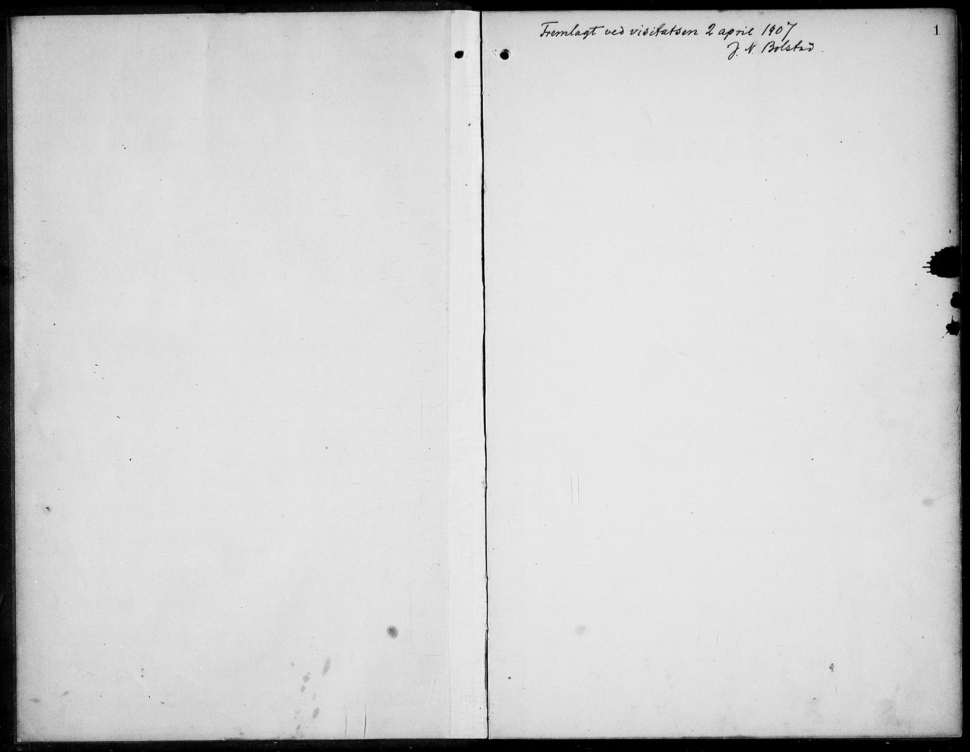 Stryn Sokneprestembete, SAB/A-82501: Parish register (copy) no. C 4, 1905-1936, p. 1