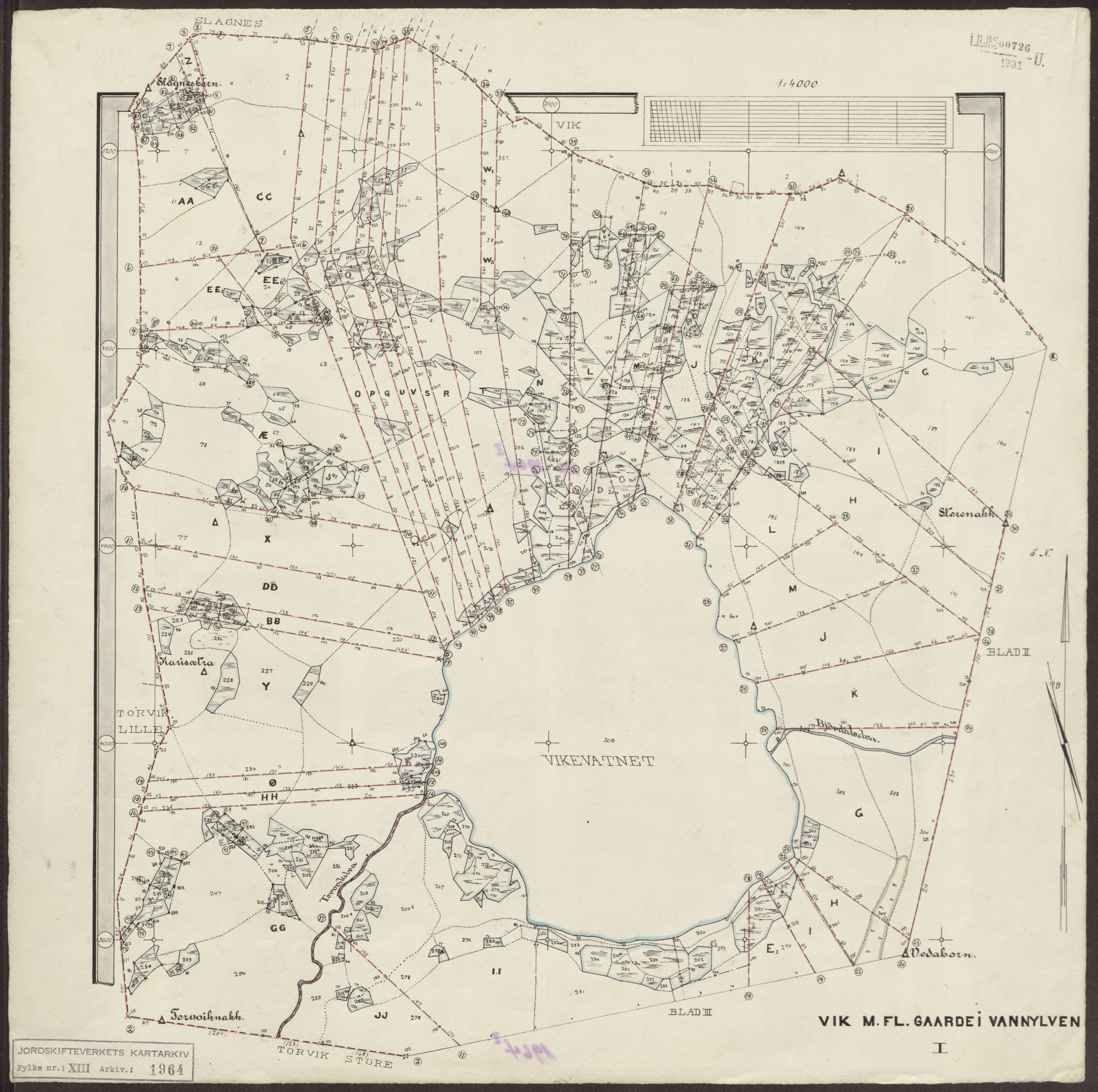 Jordskifteverkets kartarkiv, AV/RA-S-3929/T, 1859-1988, p. 2387