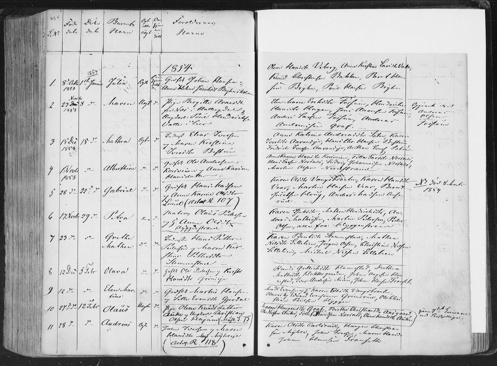 Røyken kirkebøker, AV/SAKO-A-241/F/Fa/L0005: Parish register (official) no. 5, 1833-1856, p. 288