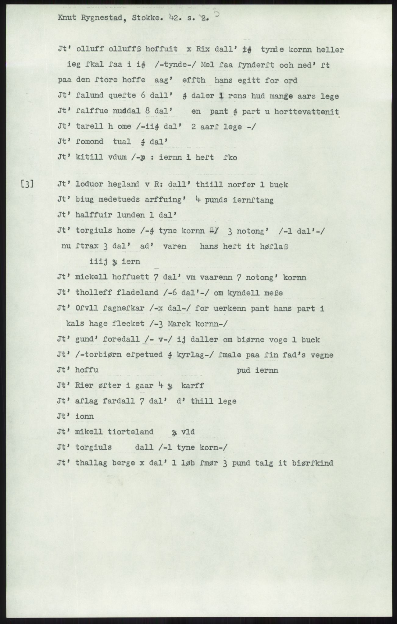 Samlinger til kildeutgivelse, Diplomavskriftsamlingen, AV/RA-EA-4053/H/Ha, p. 1579