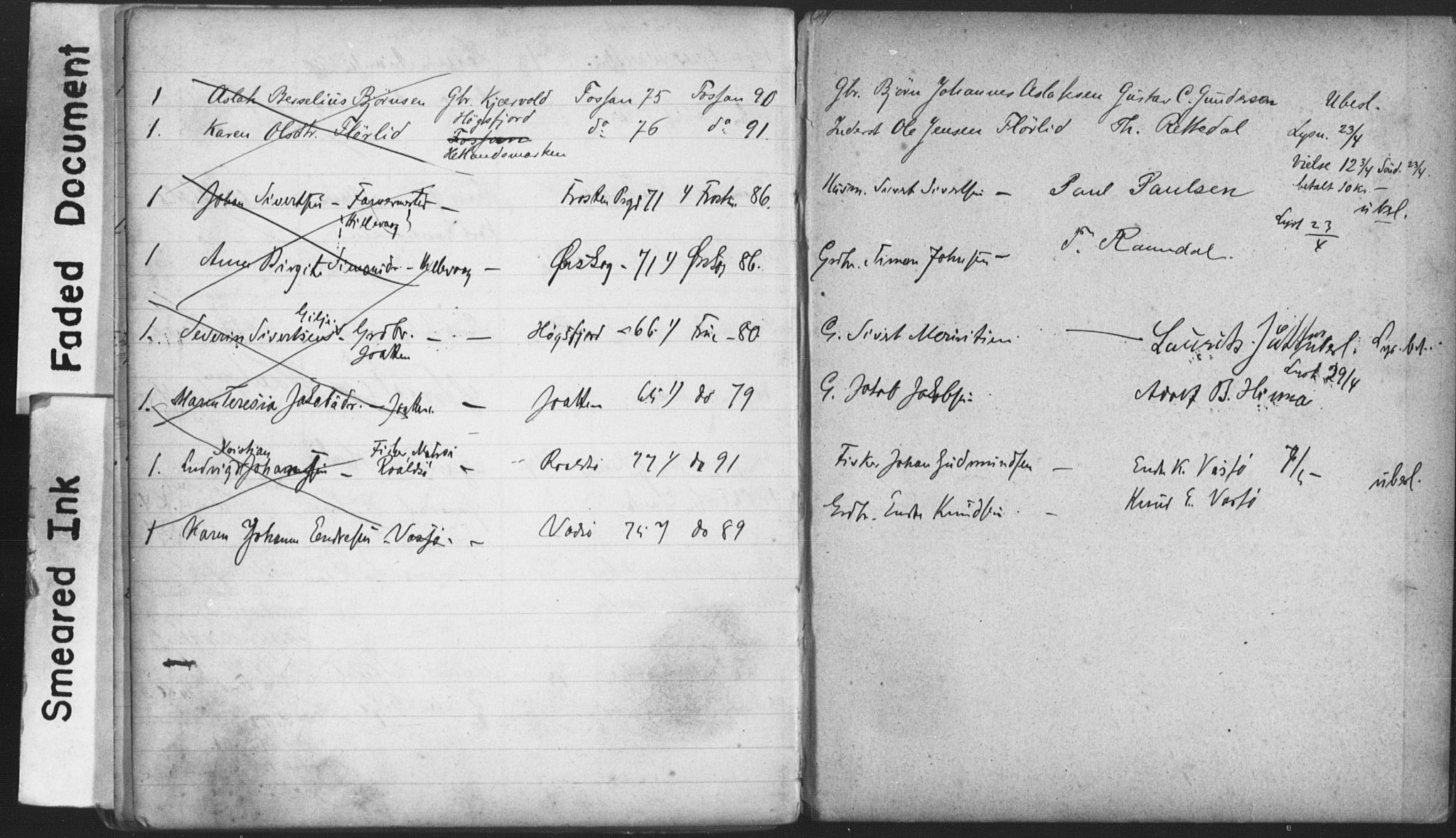 Hetland sokneprestkontor, AV/SAST-A-101826/70/705BA/L0002: Banns register no. 2, 1890-1898