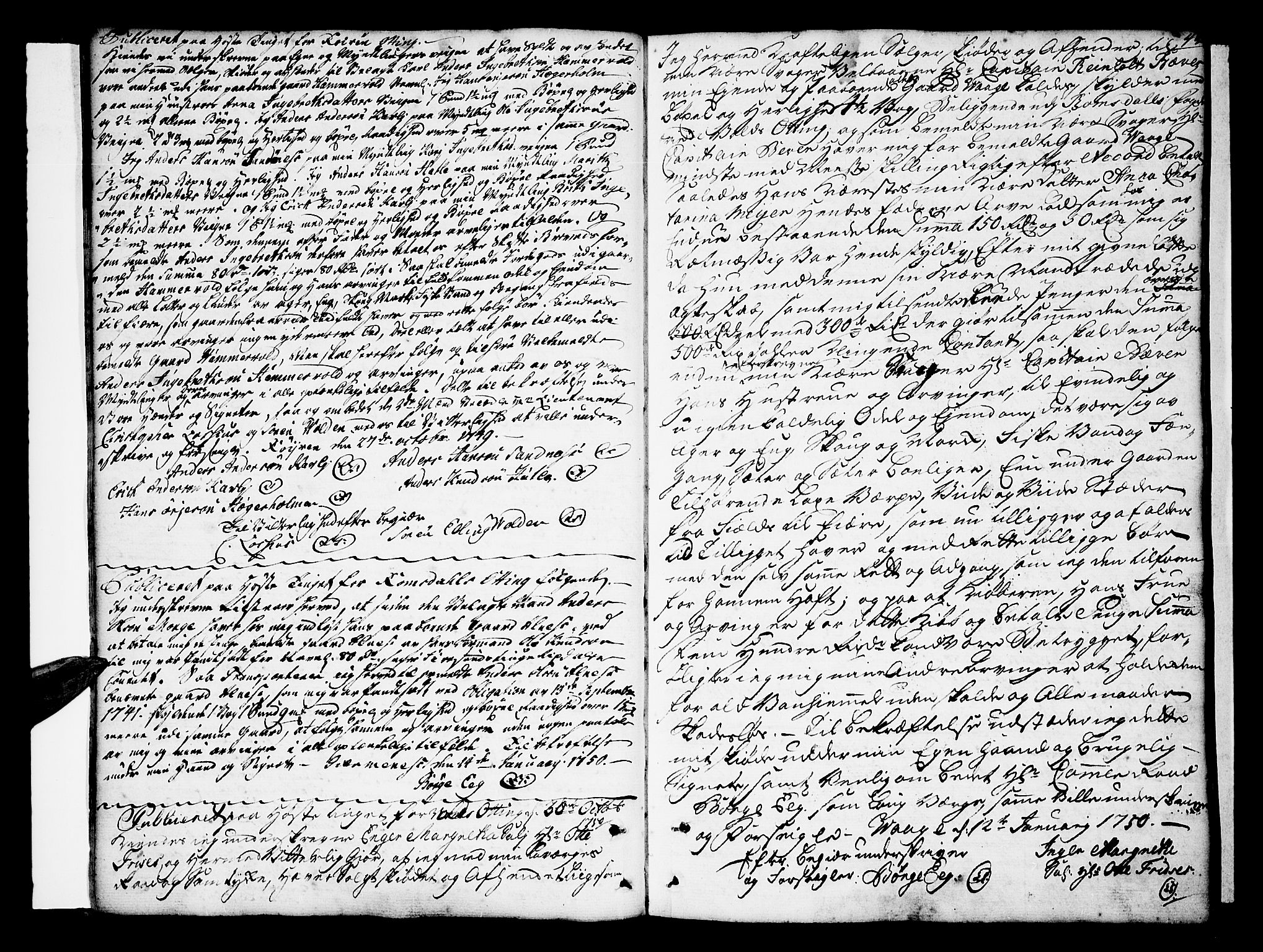 Romsdal sorenskriveri, SAT/A-4149/1/2/2C/L0003: Mortgage book no. 3, 1747-1767, p. 42