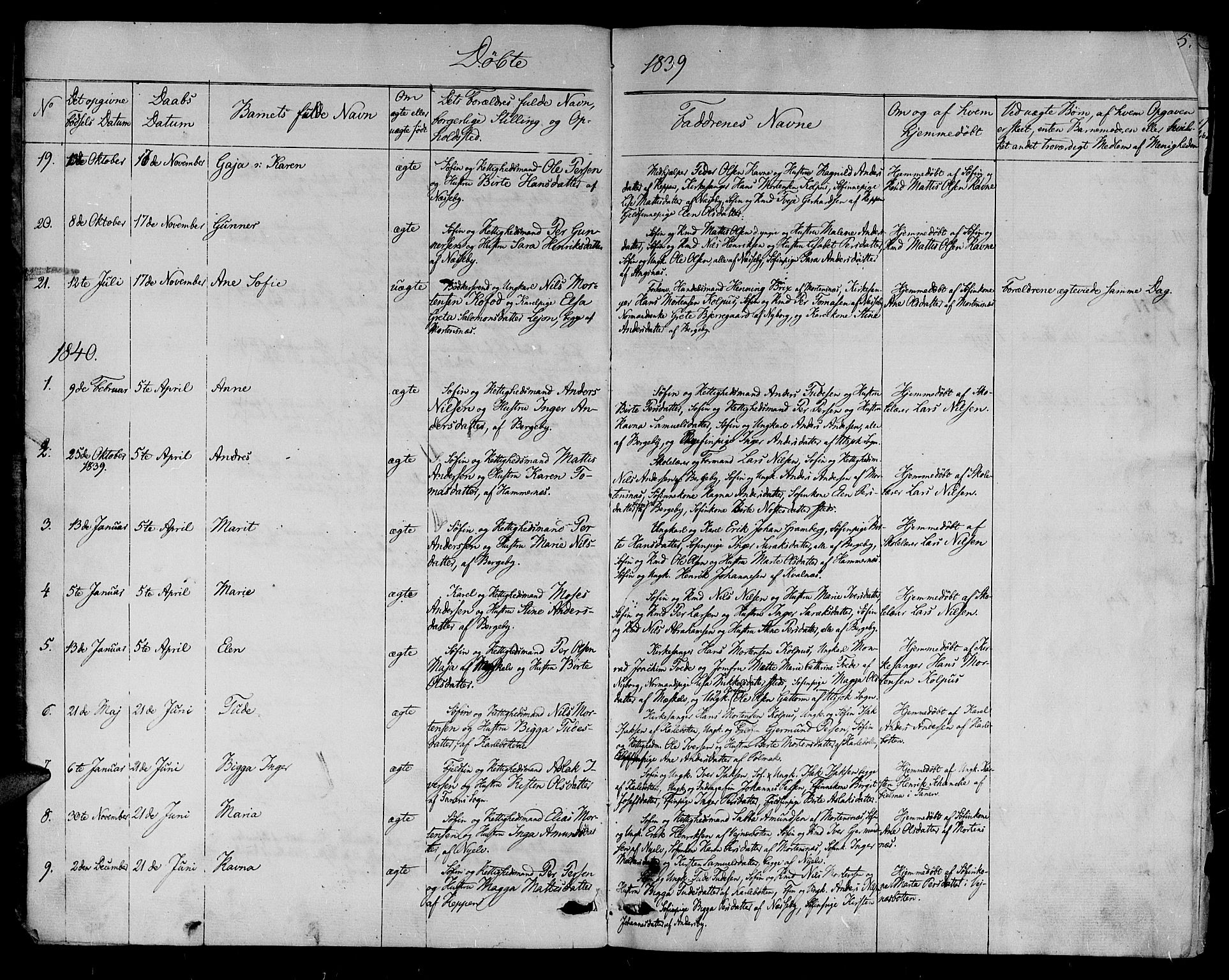 Nesseby sokneprestkontor, SATØ/S-1330/H/Ha/L0001kirke: Parish register (official) no. 1, 1838-1855, p. 4
