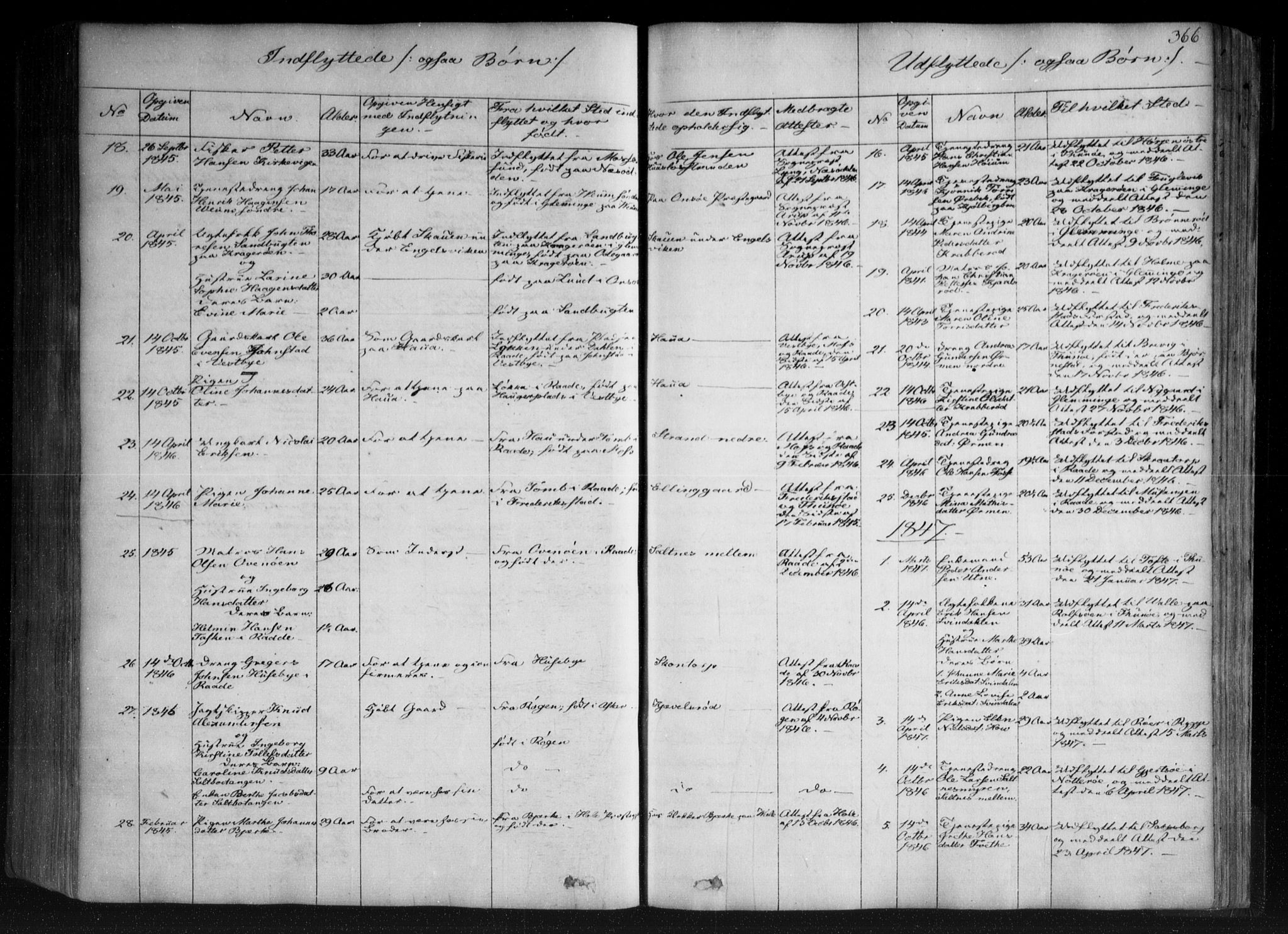 Onsøy prestekontor Kirkebøker, SAO/A-10914/F/Fa/L0003: Parish register (official) no. I 3, 1841-1860, p. 366