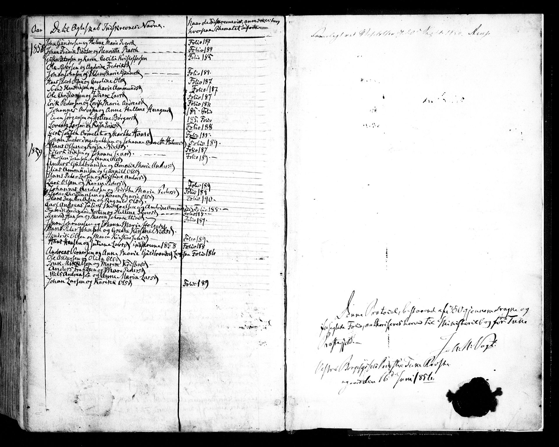 Tune prestekontor Kirkebøker, AV/SAO-A-2007/F/Fa/L0012: Parish register (official) no. 12, 1856-1859