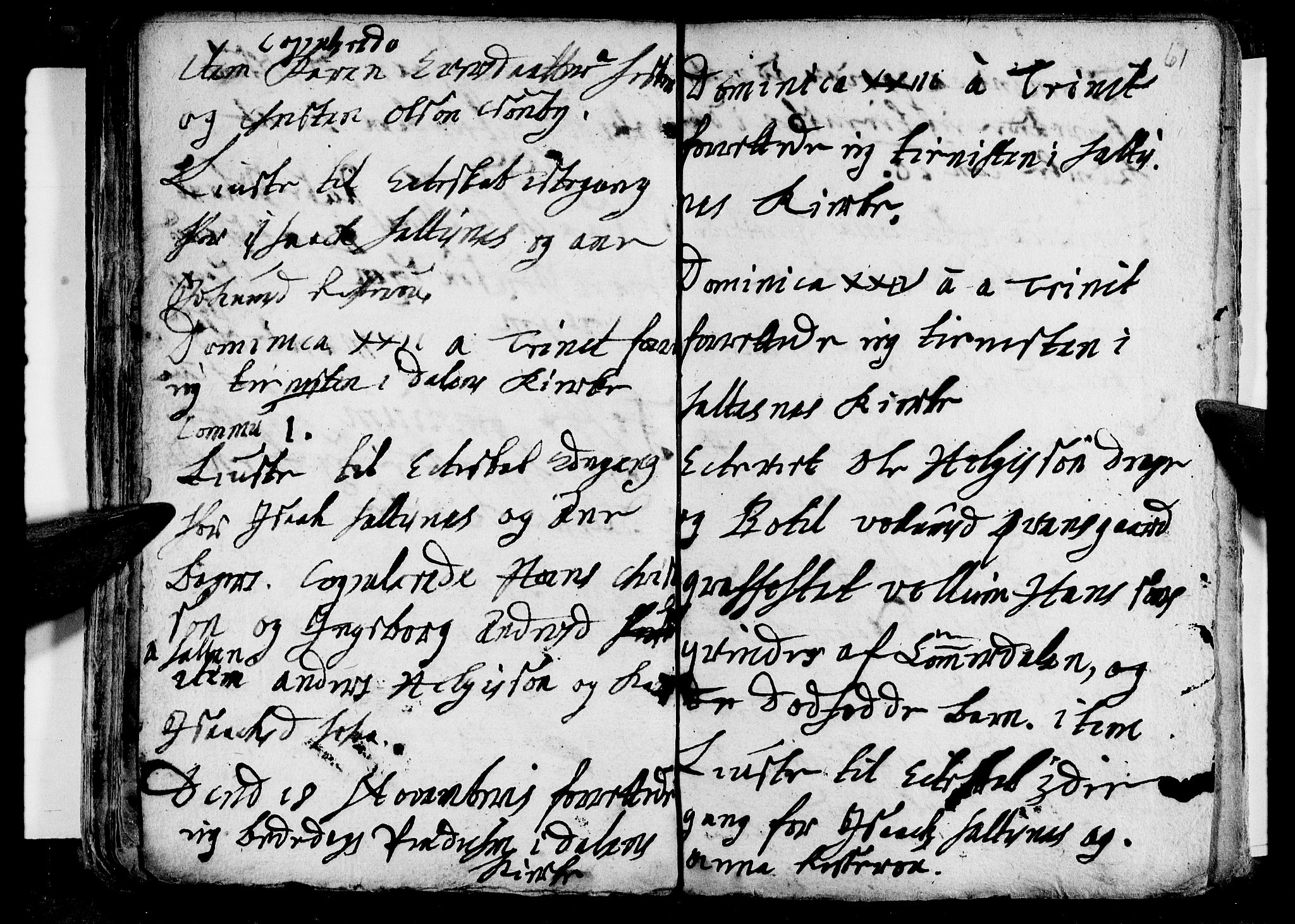 Ministerialprotokoller, klokkerbøker og fødselsregistre - Nordland, AV/SAT-A-1459/847/L0661: Parish register (official) no. 847A01, 1708-1717, p. 61