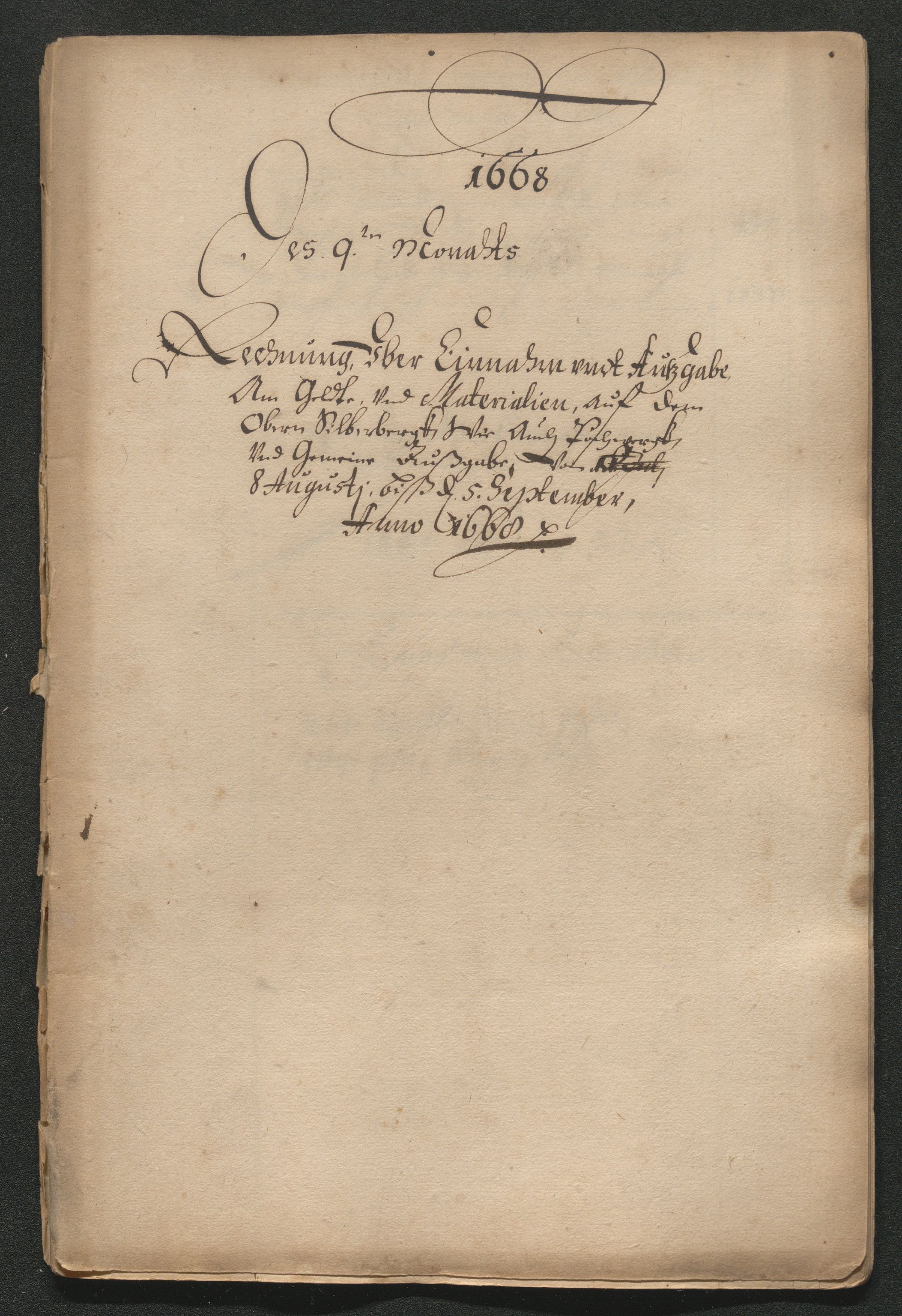 Kongsberg Sølvverk 1623-1816, SAKO/EA-3135/001/D/Dc/Dcd/L0041: Utgiftsregnskap for gruver m.m. , 1668, p. 270