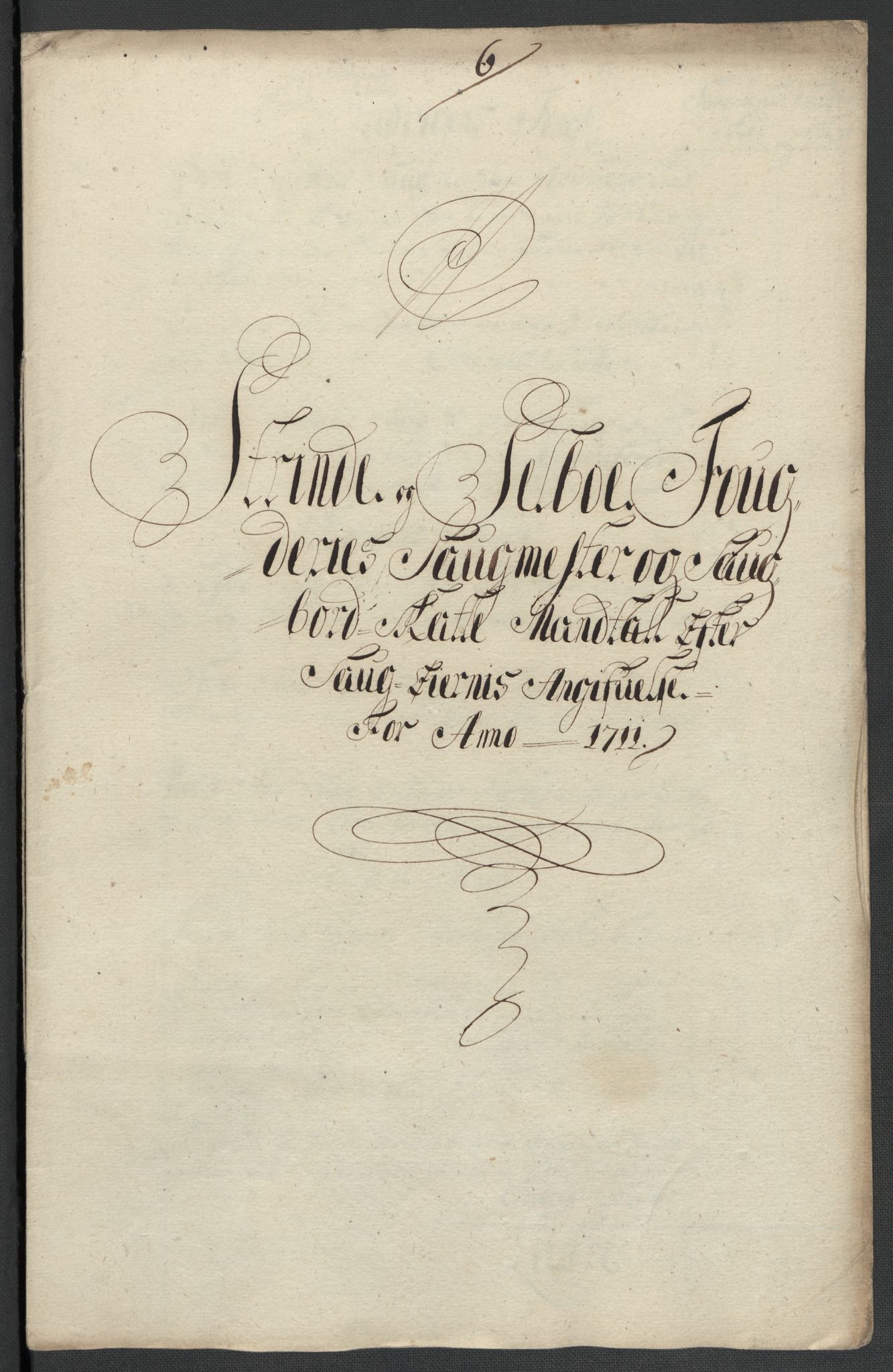 Rentekammeret inntil 1814, Reviderte regnskaper, Fogderegnskap, AV/RA-EA-4092/R61/L4112: Fogderegnskap Strinda og Selbu, 1711, p. 89