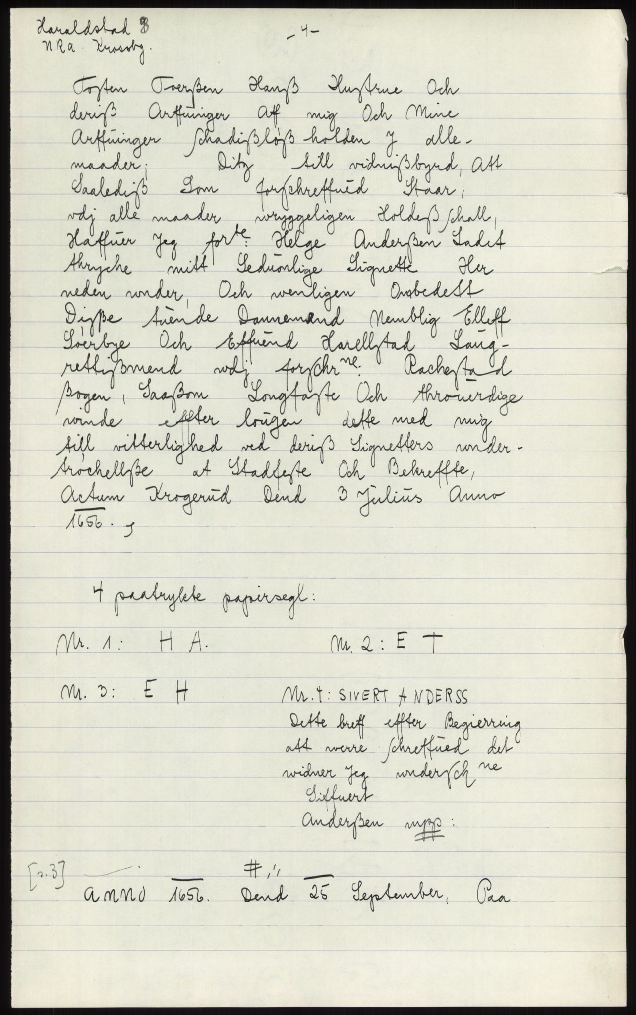 Samlinger til kildeutgivelse, Diplomavskriftsamlingen, AV/RA-EA-4053/H/Ha, p. 704