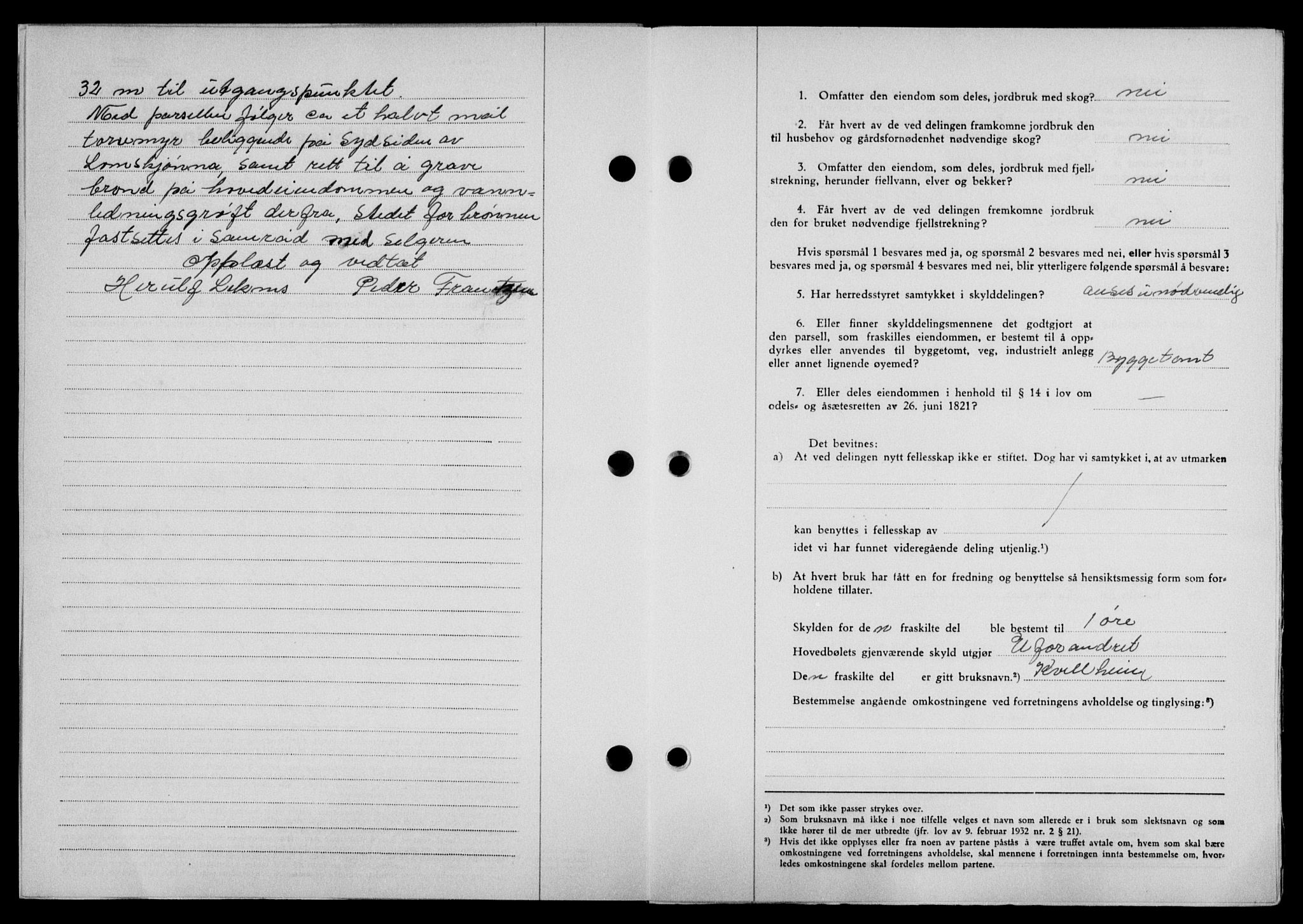 Lofoten sorenskriveri, SAT/A-0017/1/2/2C/L0024a: Mortgage book no. 24a, 1950-1950, Diary no: : 1965/1950