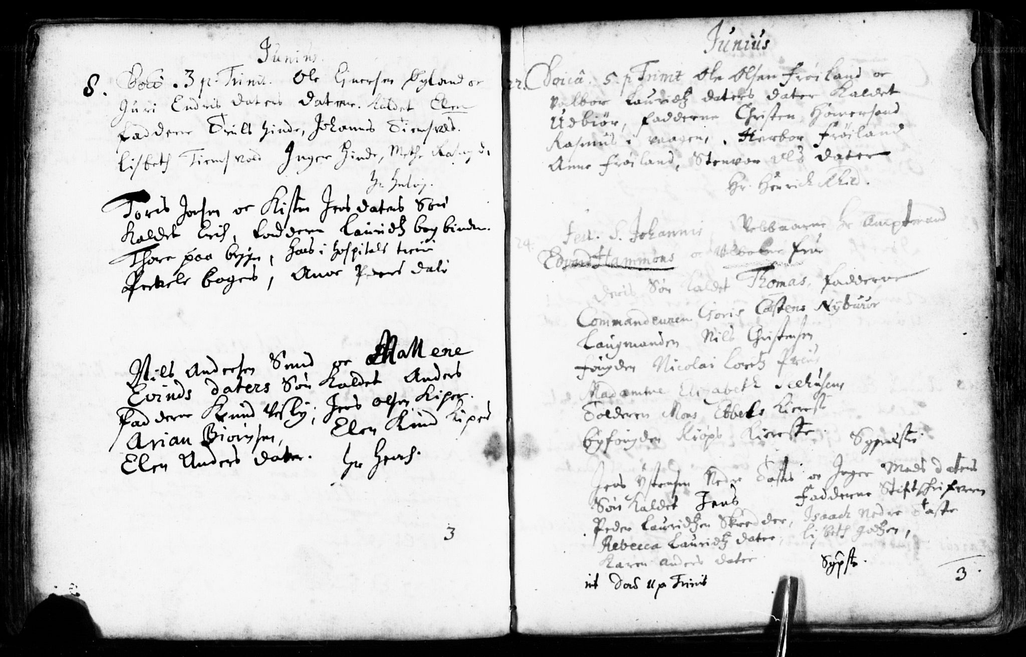 Domkirken sokneprestkontor, AV/SAST-A-101812/001/30/30BB/L0001: Parish register (copy) no. B 1, 1688-1714