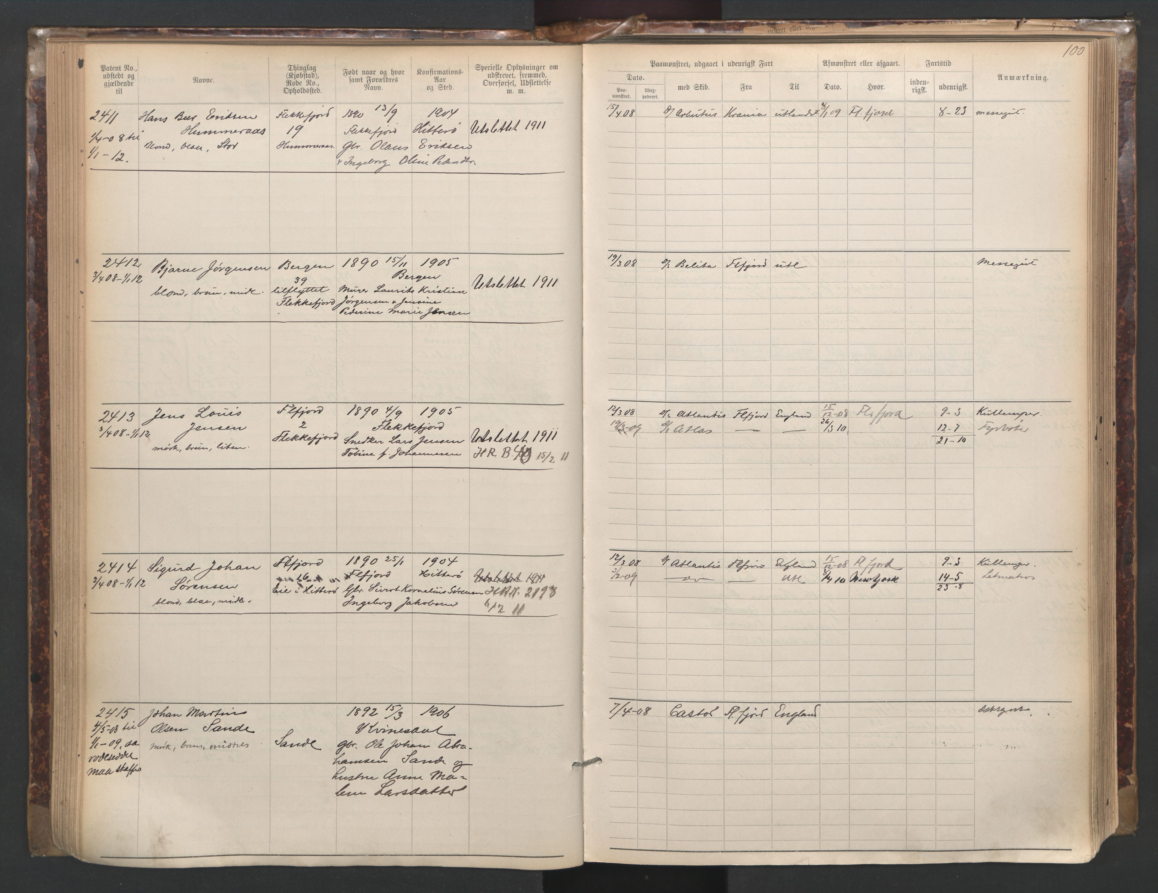 Flekkefjord mønstringskrets, SAK/2031-0018/F/Fa/L0003: Annotasjonsrulle nr 1921-2963 med register, N-3, 1892-1948, p. 131