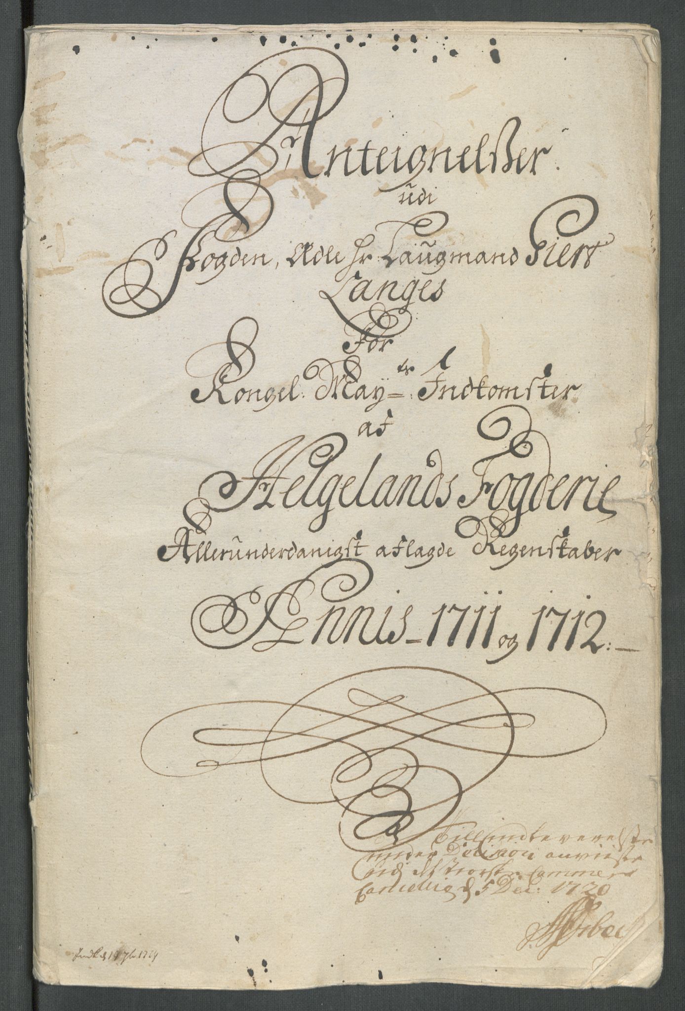 Rentekammeret inntil 1814, Reviderte regnskaper, Fogderegnskap, AV/RA-EA-4092/R65/L4512: Fogderegnskap Helgeland, 1712-1713, p. 170