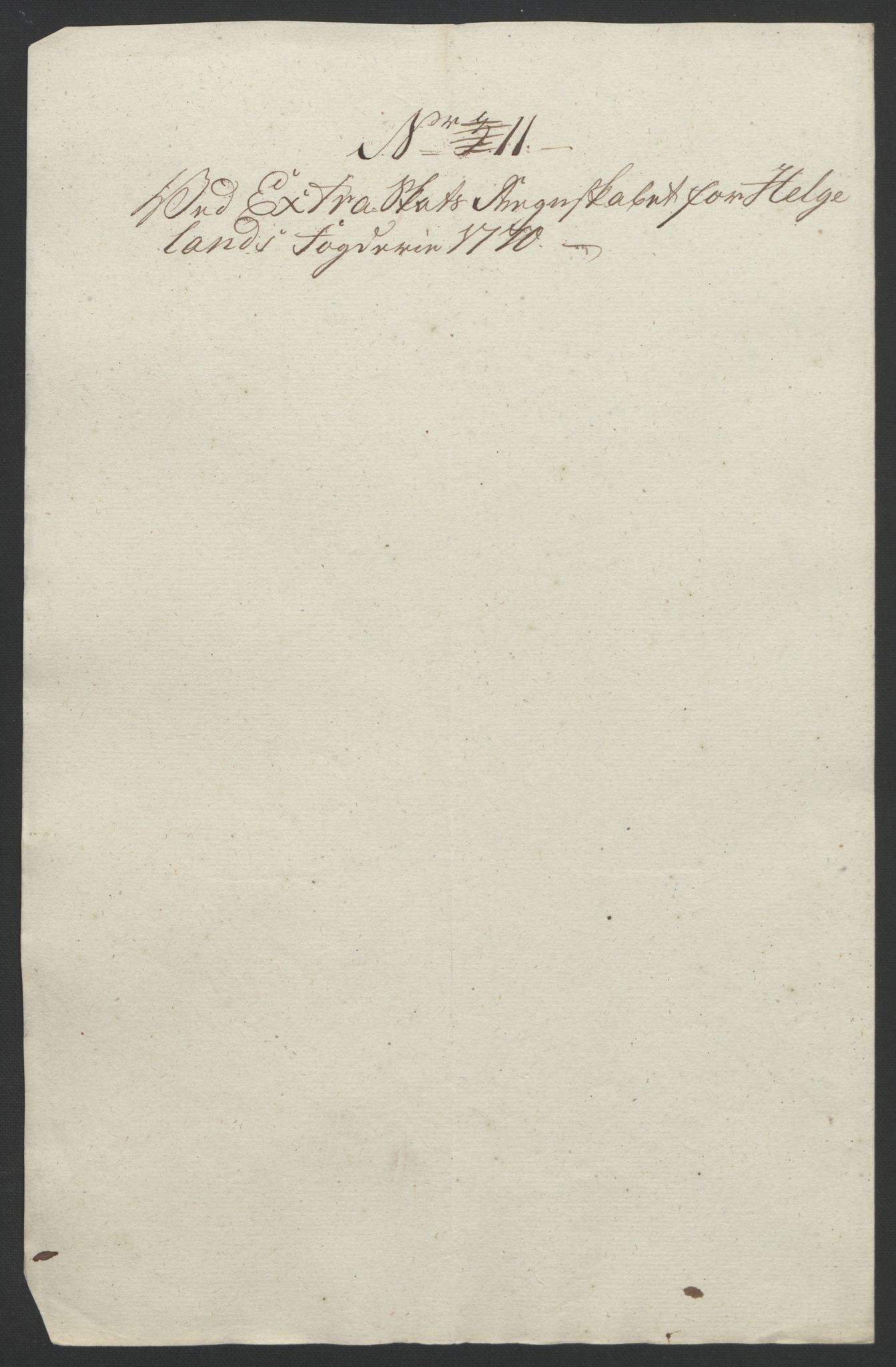 Rentekammeret inntil 1814, Reviderte regnskaper, Fogderegnskap, RA/EA-4092/R65/L4573: Ekstraskatten Helgeland, 1762-1772, p. 294