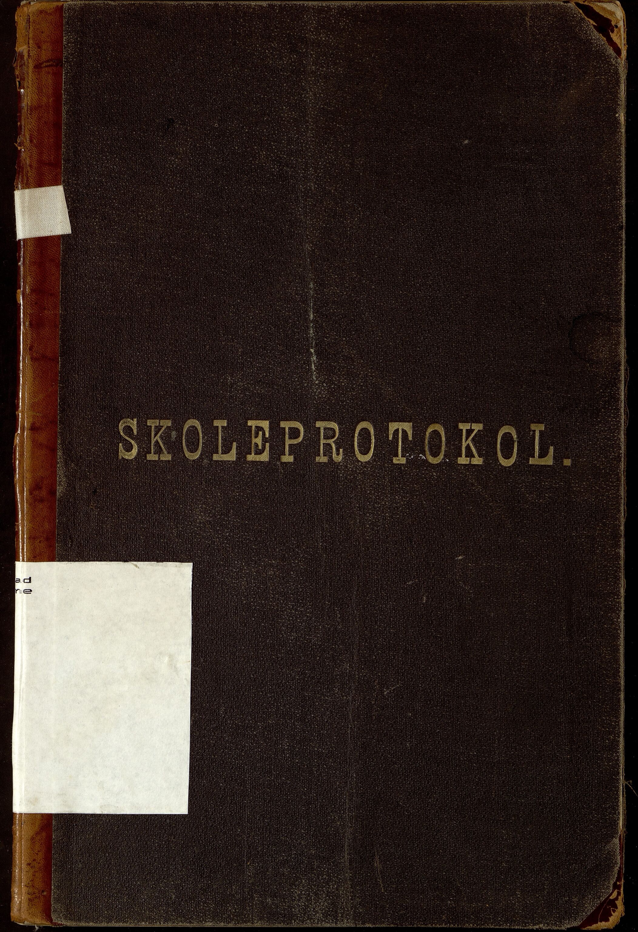 Tonstad kommune - Tonstad Skole, ARKSOR/1046TO551/H/L0001: Skoleprotokoll, 1896-1928