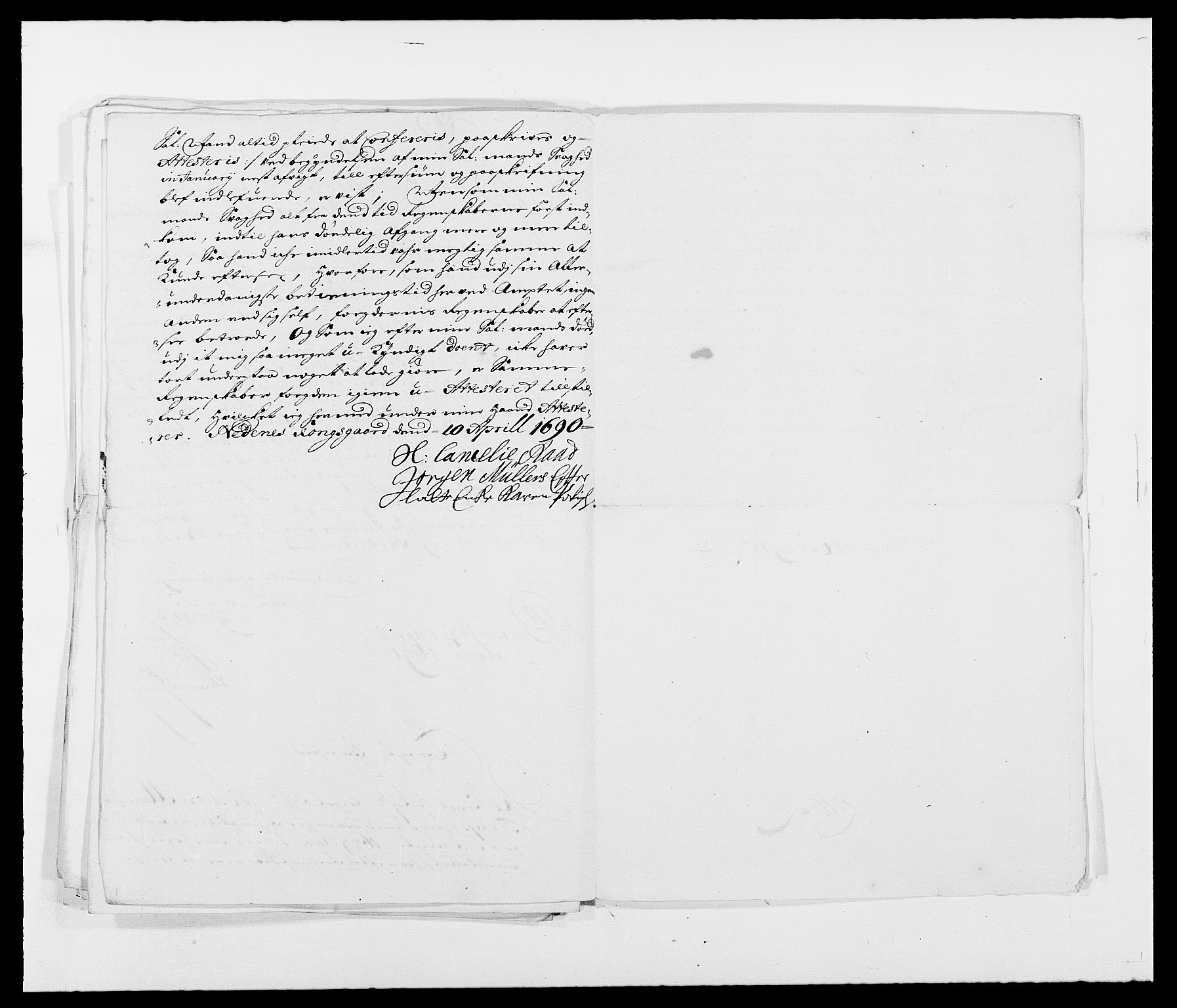 Rentekammeret inntil 1814, Reviderte regnskaper, Fogderegnskap, AV/RA-EA-4092/R39/L2307: Fogderegnskap Nedenes, 1684-1689, p. 157