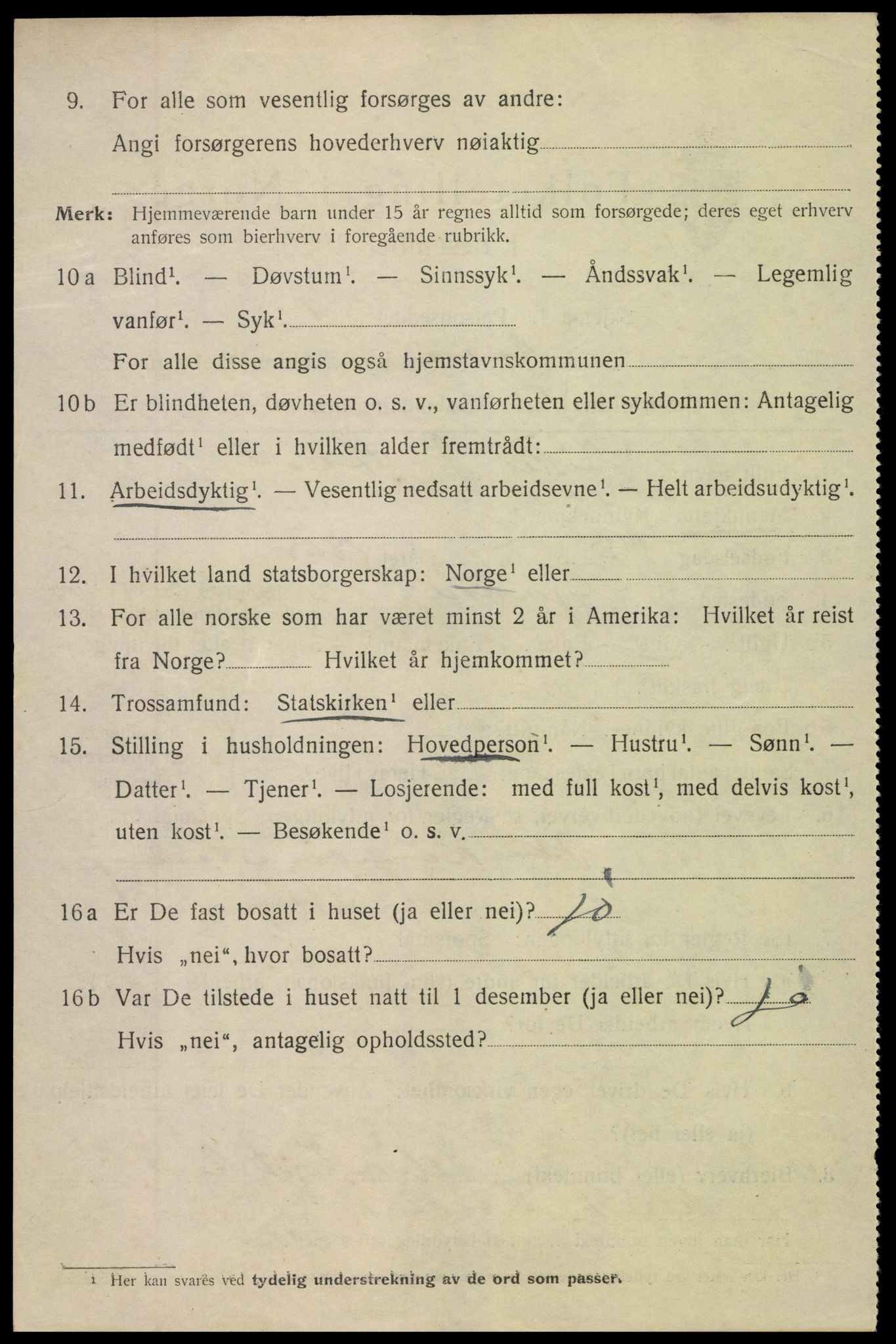 SAK, 1920 census for Risør, 1920, p. 5500