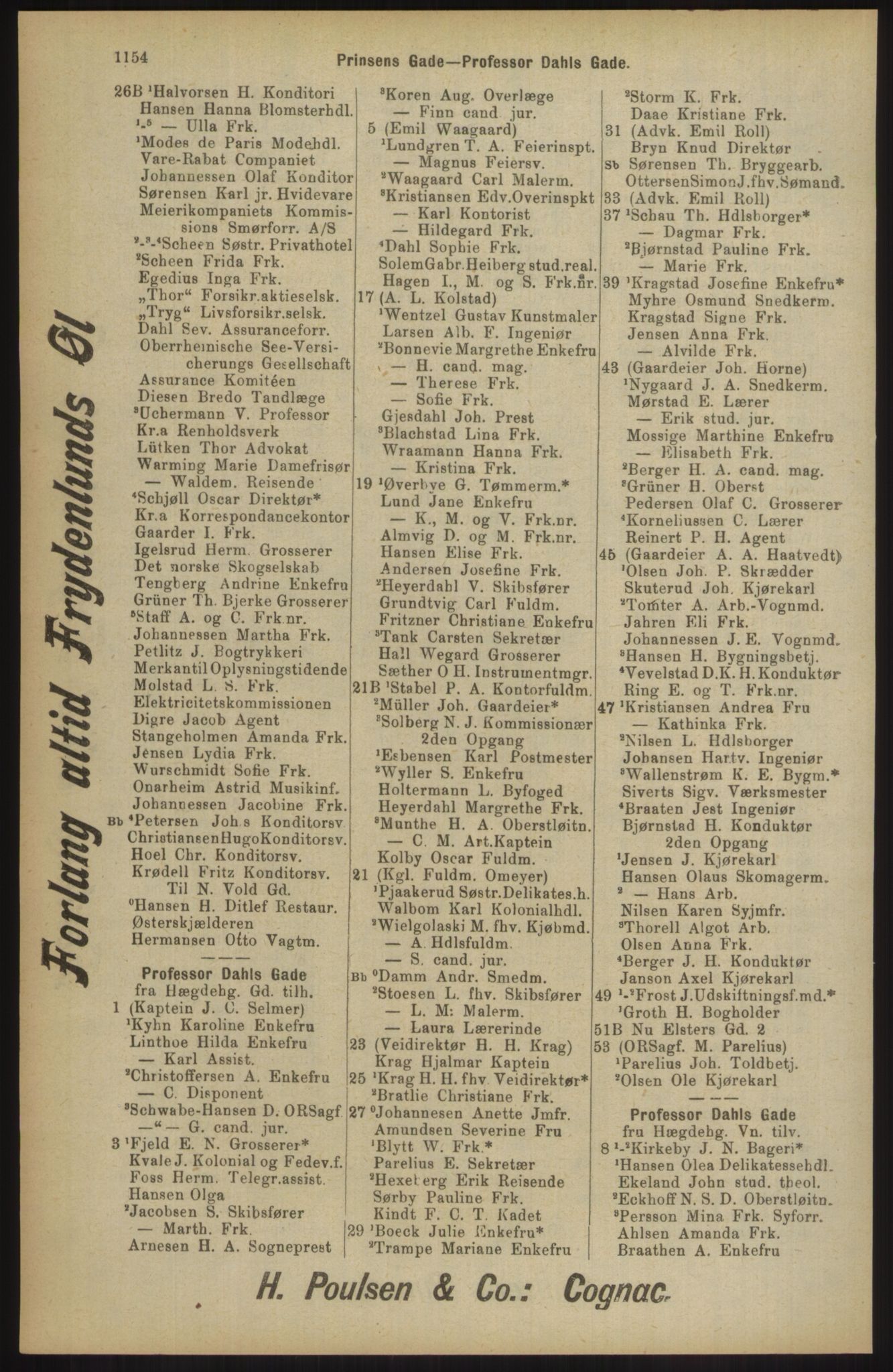 Kristiania/Oslo adressebok, PUBL/-, 1904, p. 1154