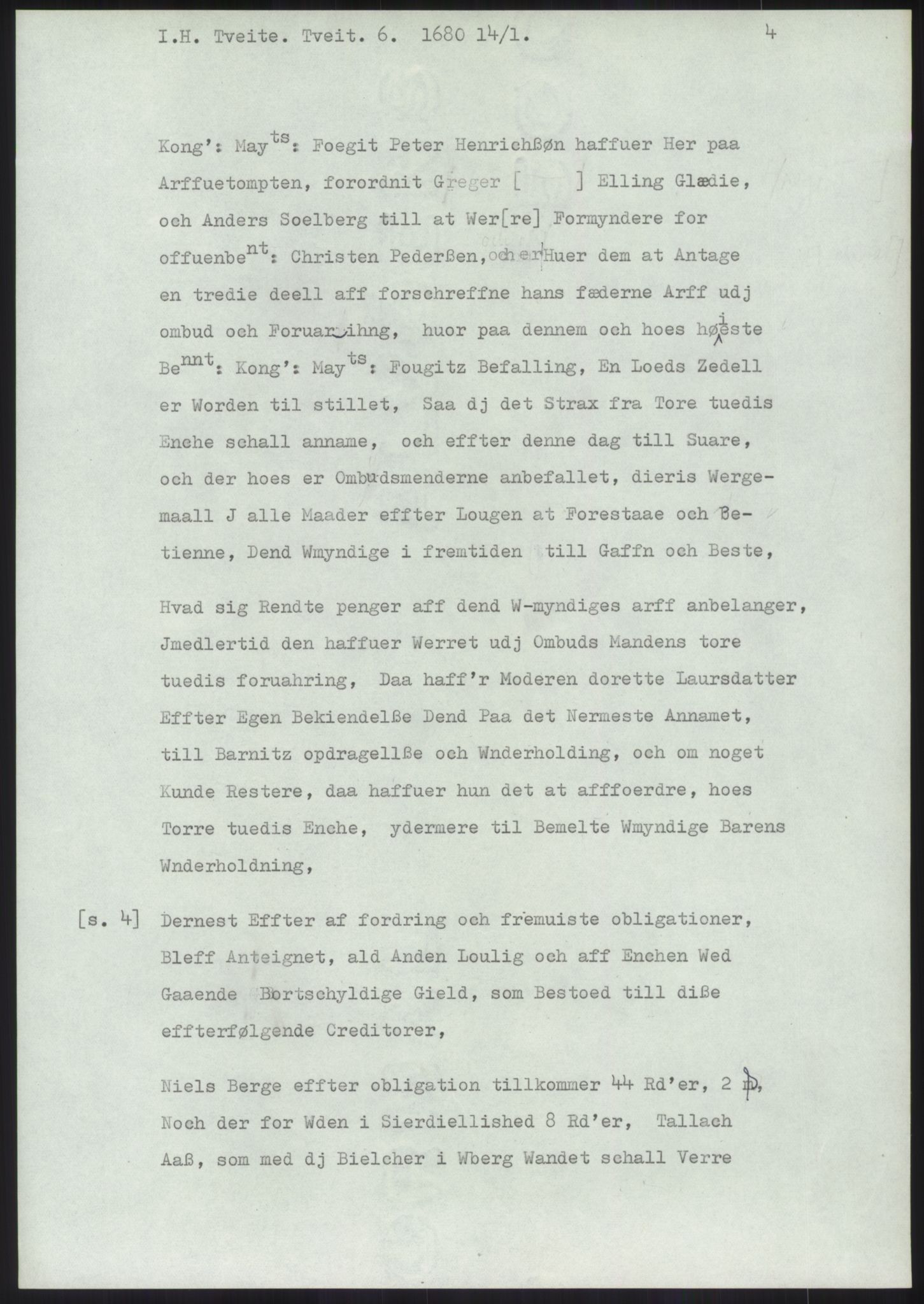 Samlinger til kildeutgivelse, Diplomavskriftsamlingen, RA/EA-4053/H/Ha, p. 1026