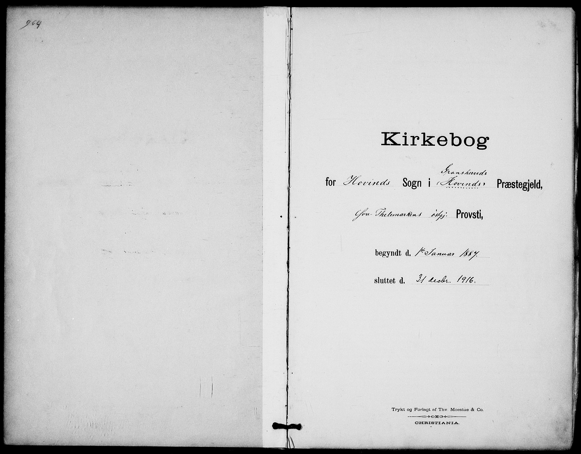 Gransherad kirkebøker, AV/SAKO-A-267/F/Fb/L0005: Parish register (official) no. II 5, 1887-1916