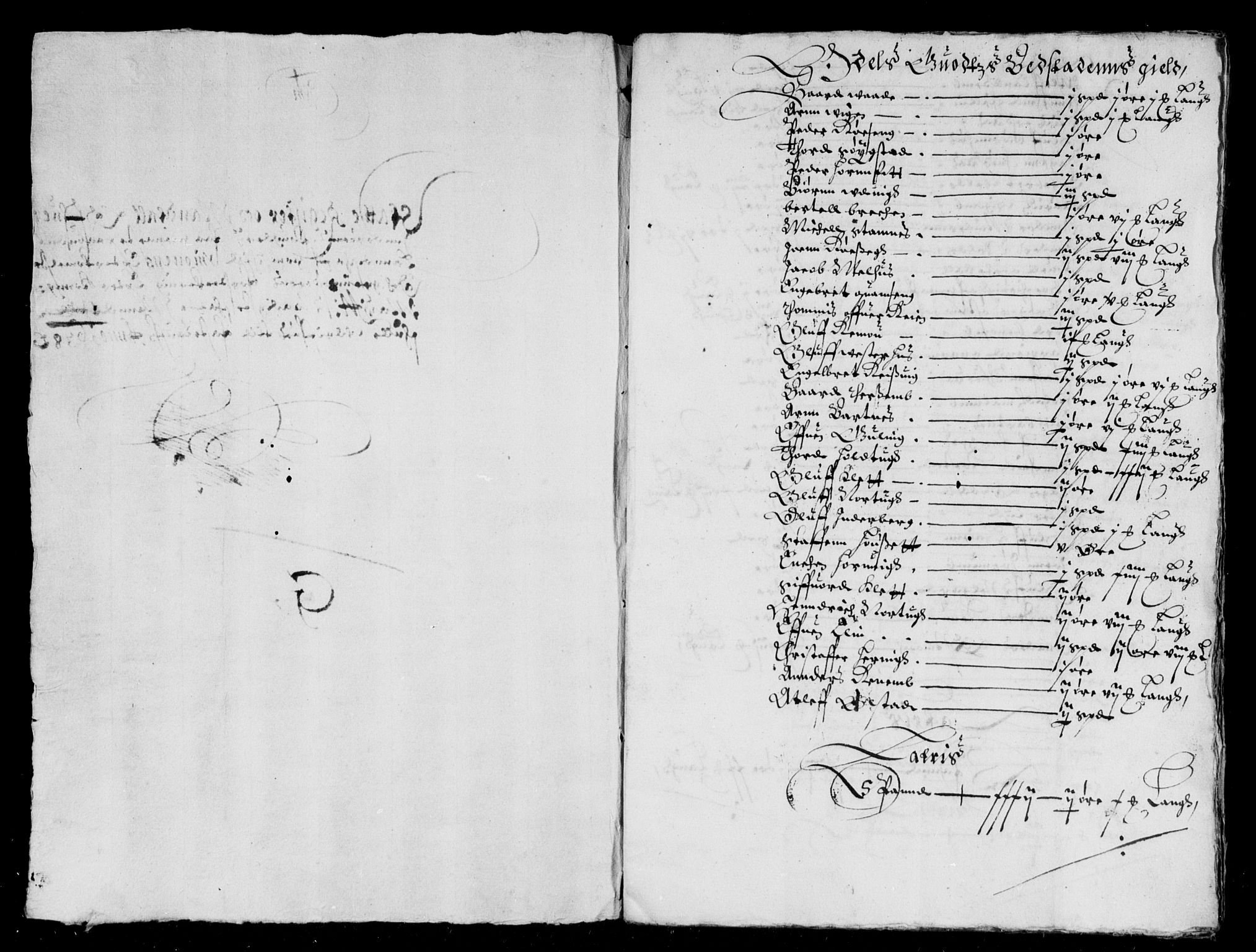 Rentekammeret inntil 1814, Reviderte regnskaper, Lensregnskaper, RA/EA-5023/R/Rb/Rbw/L0061: Trondheim len, 1637-1638