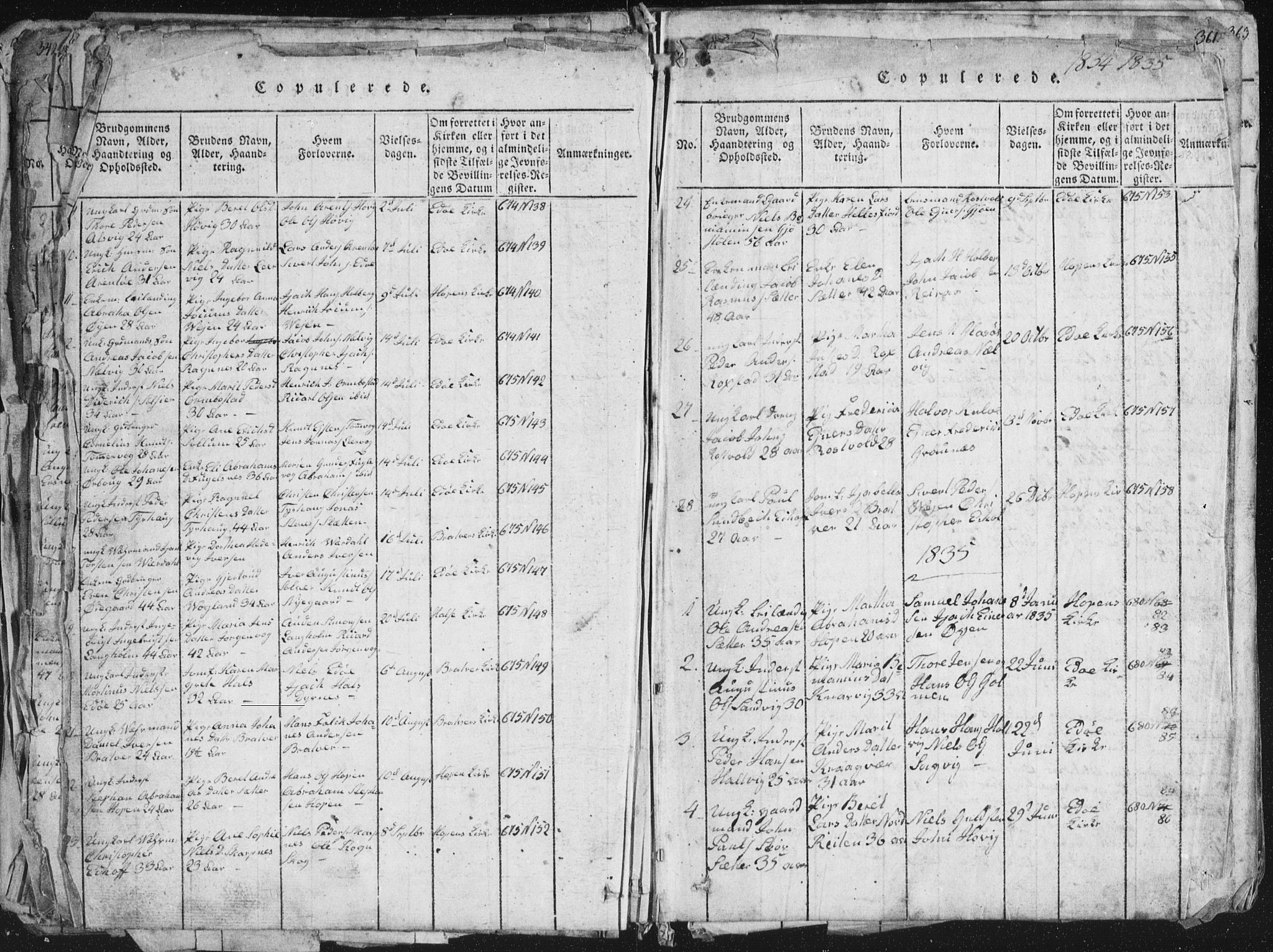 Ministerialprotokoller, klokkerbøker og fødselsregistre - Møre og Romsdal, AV/SAT-A-1454/581/L0942: Parish register (copy) no. 581C00, 1820-1836, p. 356-357