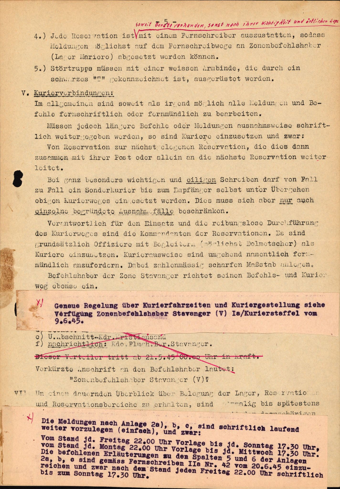 Deutscher Oberbefehlshaber Norwegen (DOBN), RA/RAFA-2197/D/Dl/L0119: DB Zone Stavanger Abt. Ic, 1945, p. 153