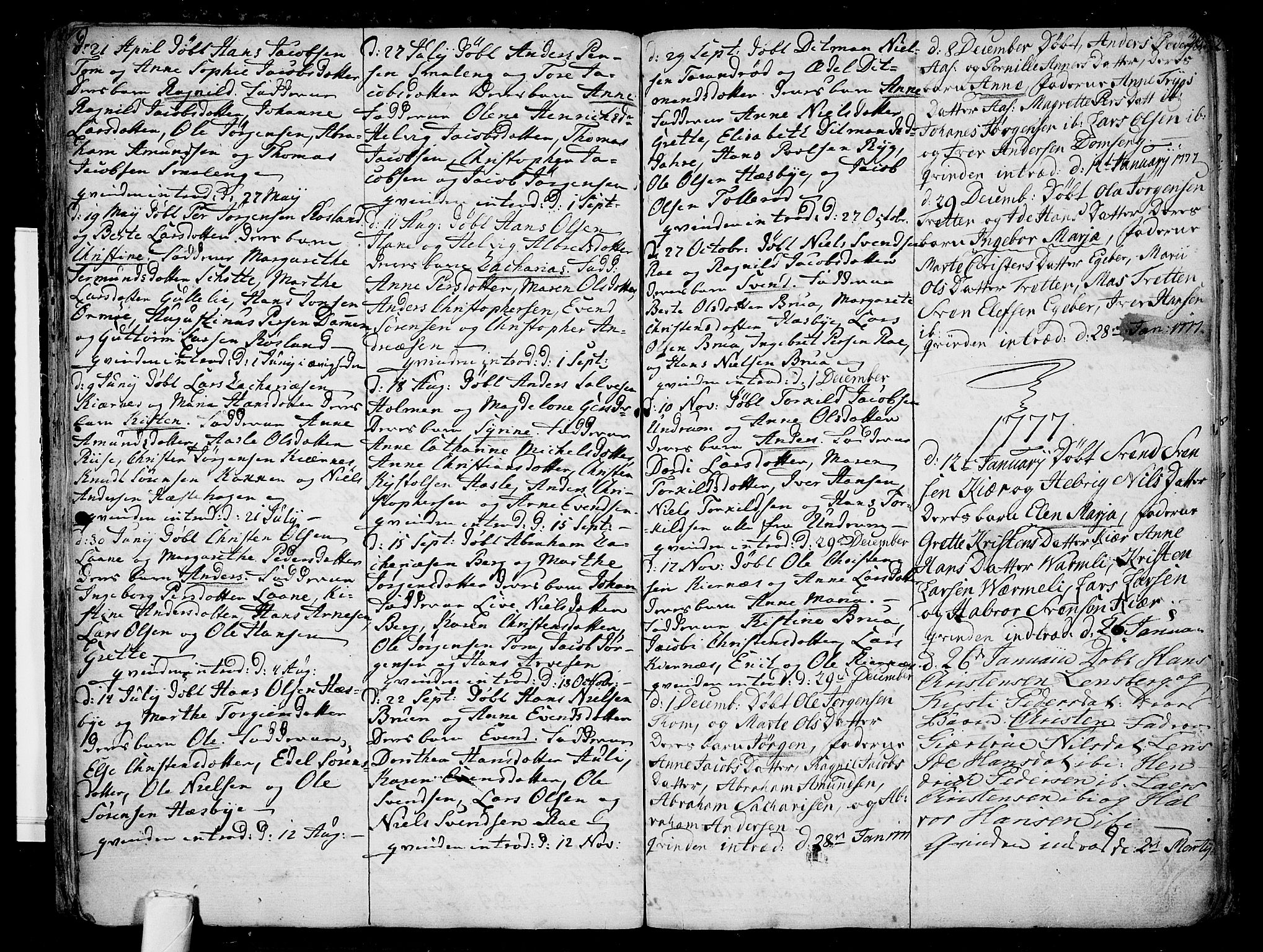 Sem kirkebøker, AV/SAKO-A-5/F/Fa/L0002: Parish register (official) no. I 2, 1764-1798, p. 36