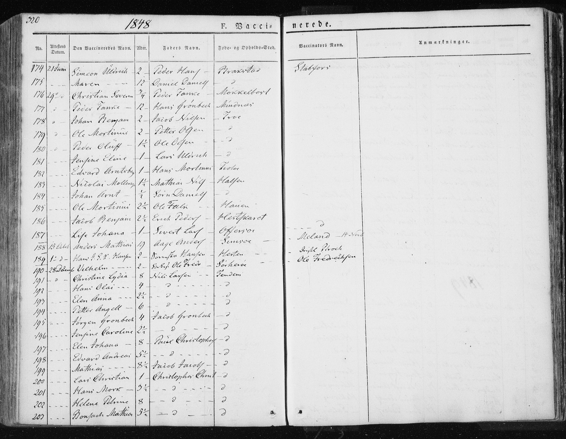 Ministerialprotokoller, klokkerbøker og fødselsregistre - Nordland, AV/SAT-A-1459/830/L0447: Parish register (official) no. 830A11, 1831-1854, p. 320