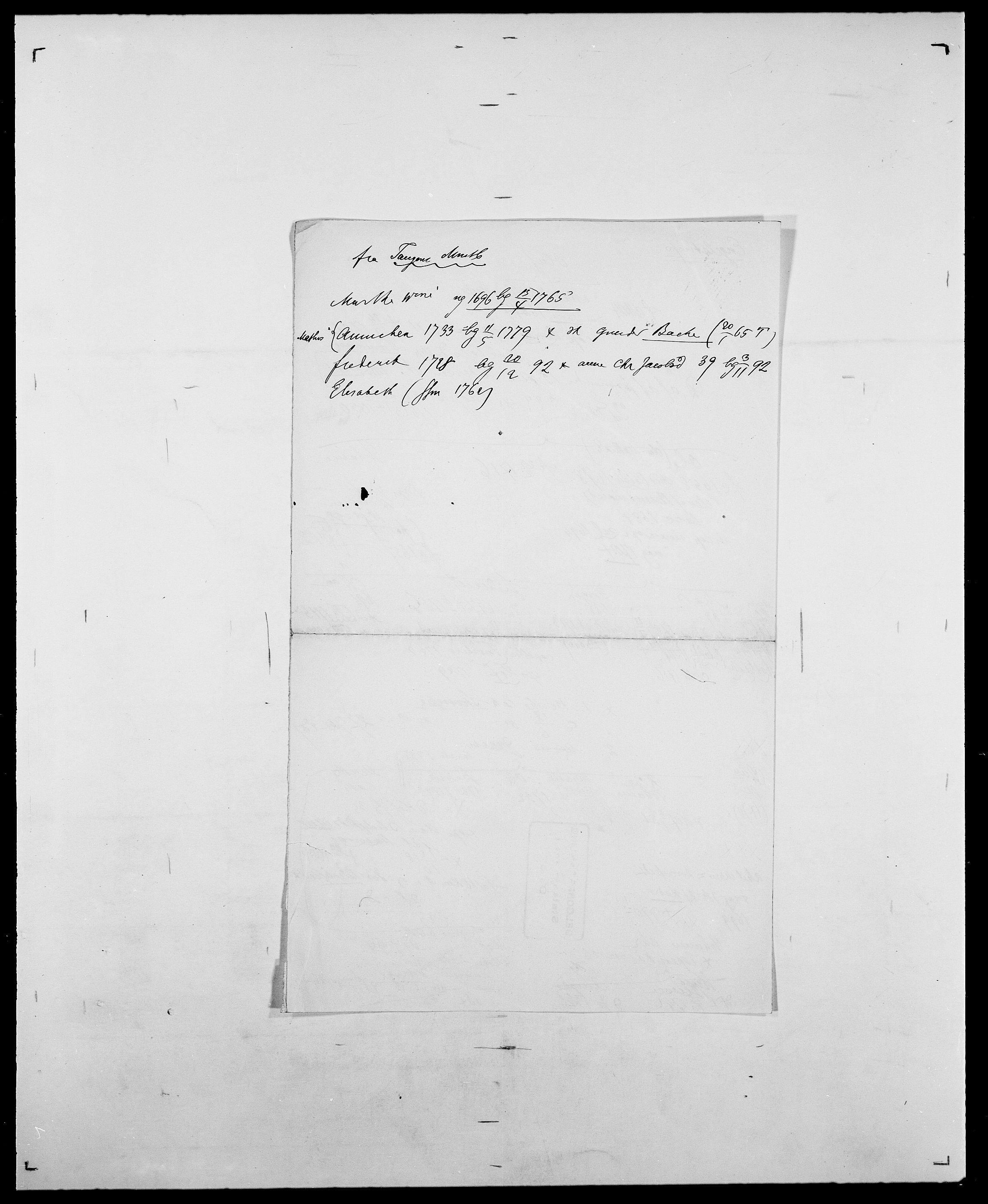Delgobe, Charles Antoine - samling, AV/SAO-PAO-0038/D/Da/L0010: Dürendahl - Fagelund, p. 525