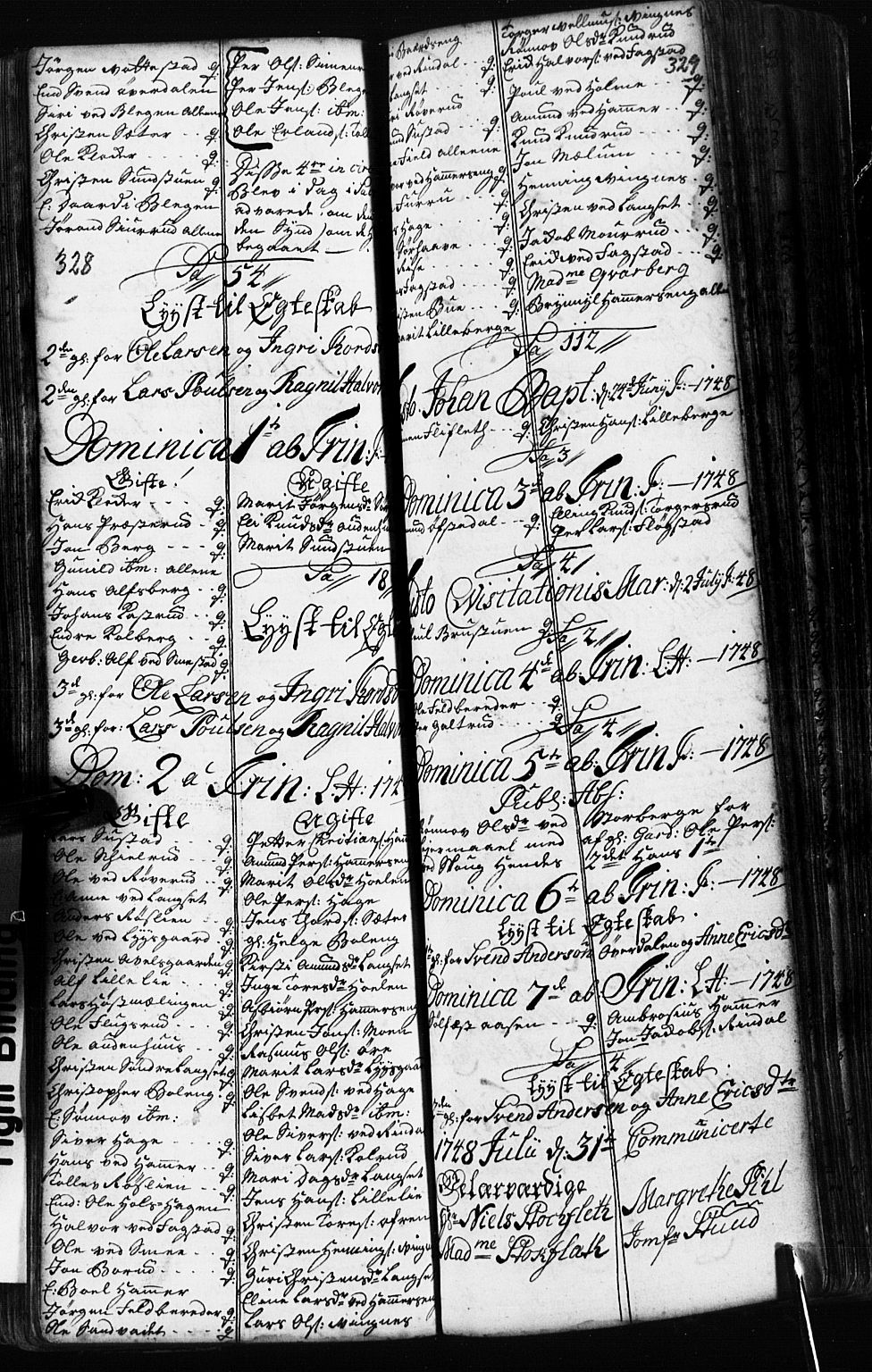 Fåberg prestekontor, AV/SAH-PREST-086/H/Ha/Hab/L0002: Parish register (copy) no. 2, 1741-1756, p. 328-329