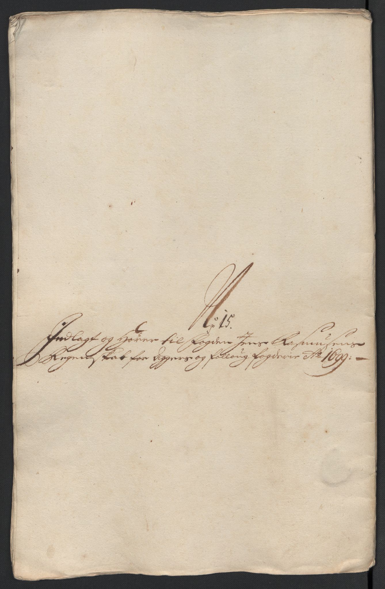 Rentekammeret inntil 1814, Reviderte regnskaper, Fogderegnskap, AV/RA-EA-4092/R10/L0442: Fogderegnskap Aker og Follo, 1699, p. 276