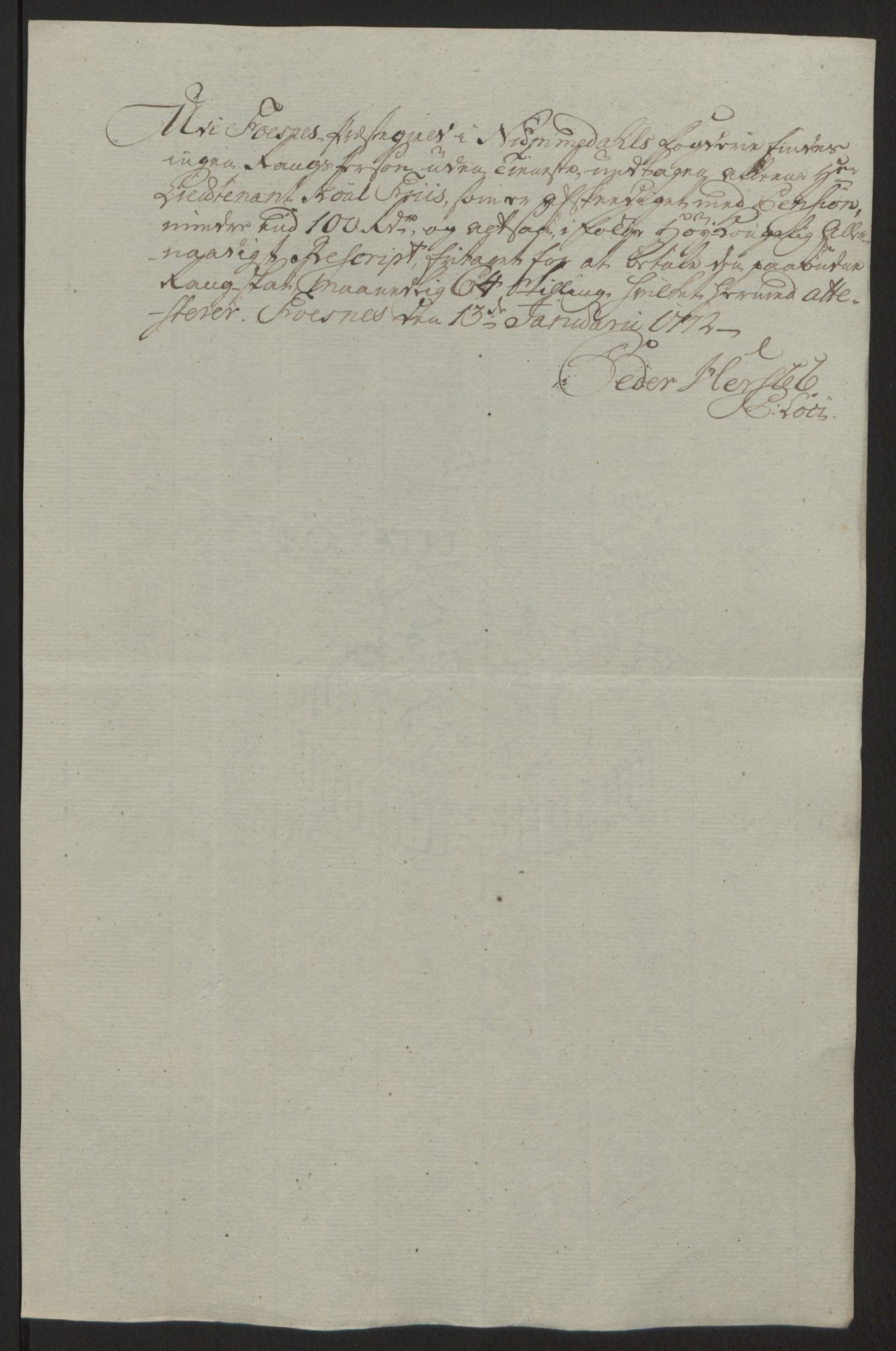 Rentekammeret inntil 1814, Reviderte regnskaper, Fogderegnskap, RA/EA-4092/R64/L4502: Ekstraskatten Namdal, 1762-1772, p. 402
