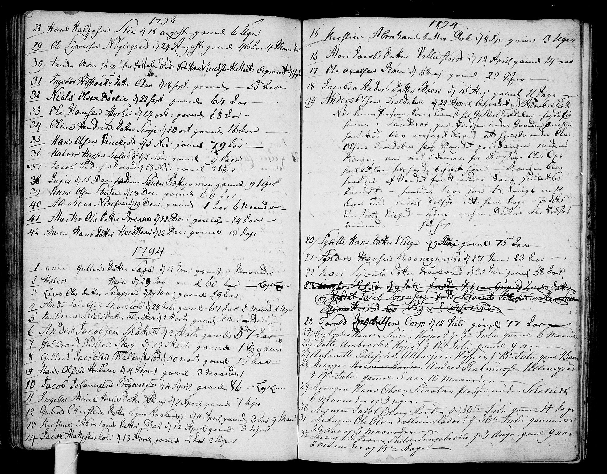 Andebu kirkebøker, AV/SAKO-A-336/F/Fa/L0002: Parish register (official) no. 2, 1733-1802