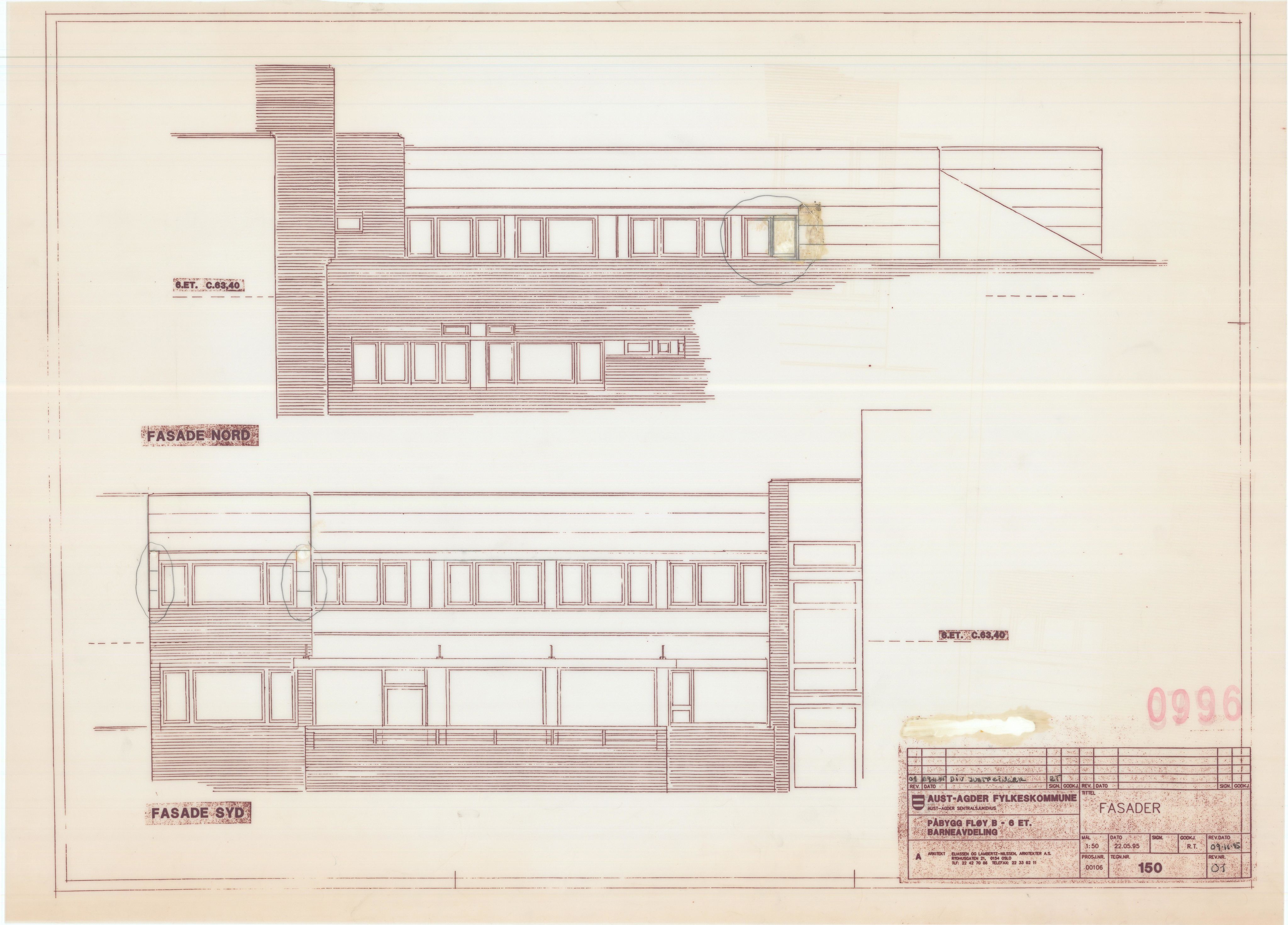 Eliassen og Lambertz-Nilssen Arkitekter, AAKS/PA-2983/T/T03/L0009: Tegningskogger 381, 1960-1966, p. 2