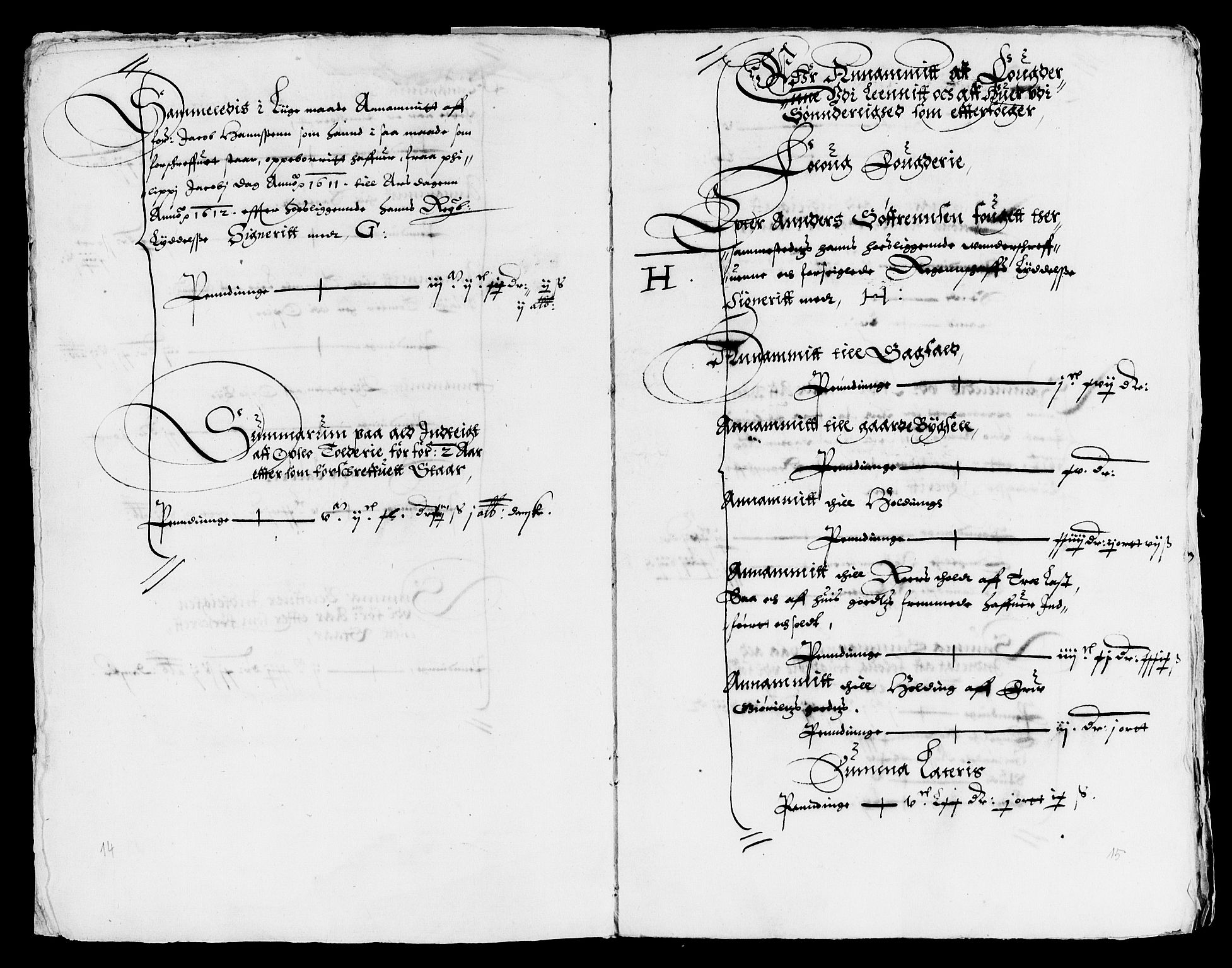 Rentekammeret inntil 1814, Reviderte regnskaper, Lensregnskaper, AV/RA-EA-5023/R/Rb/Rba/L0026: Akershus len, 1610-1612