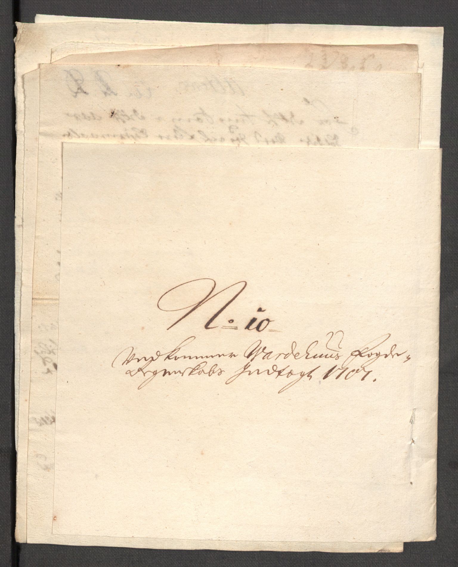 Rentekammeret inntil 1814, Reviderte regnskaper, Fogderegnskap, AV/RA-EA-4092/R69/L4854: Fogderegnskap Finnmark/Vardøhus, 1707-1708, p. 94